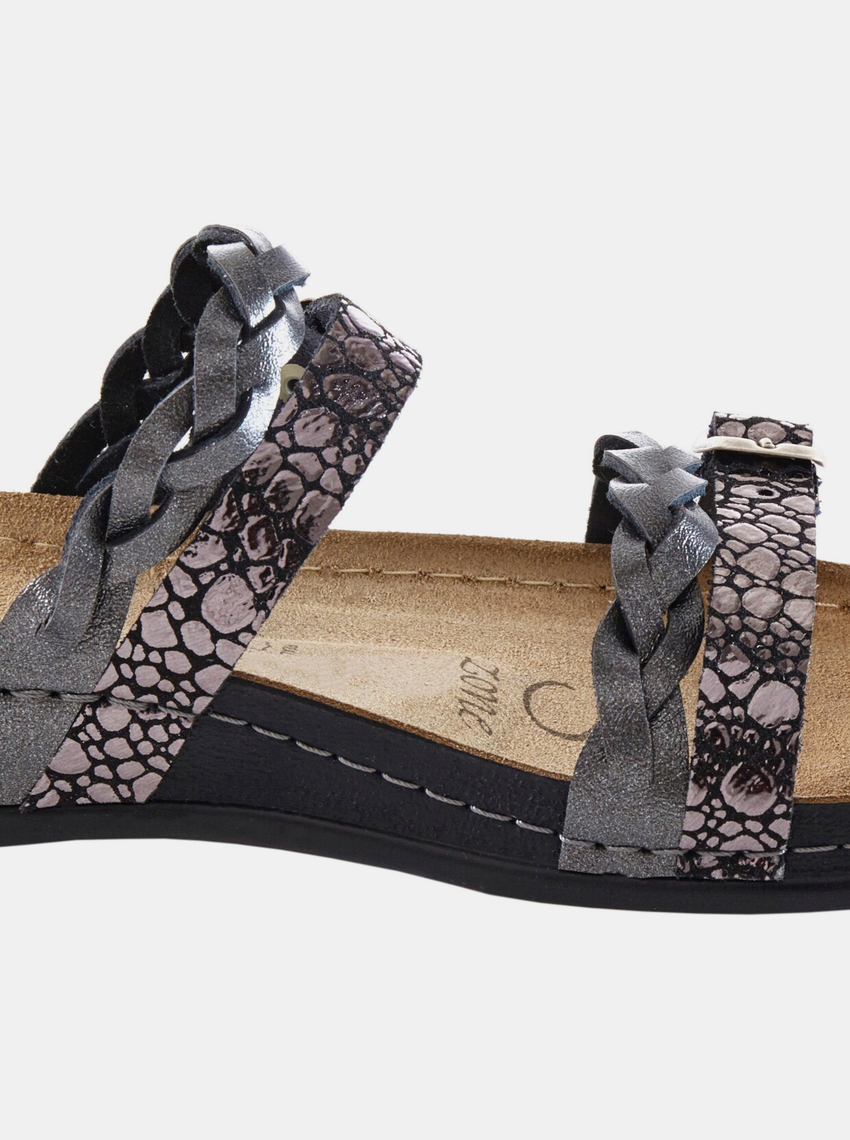 Dr. Feet Pantolette - anthrazit