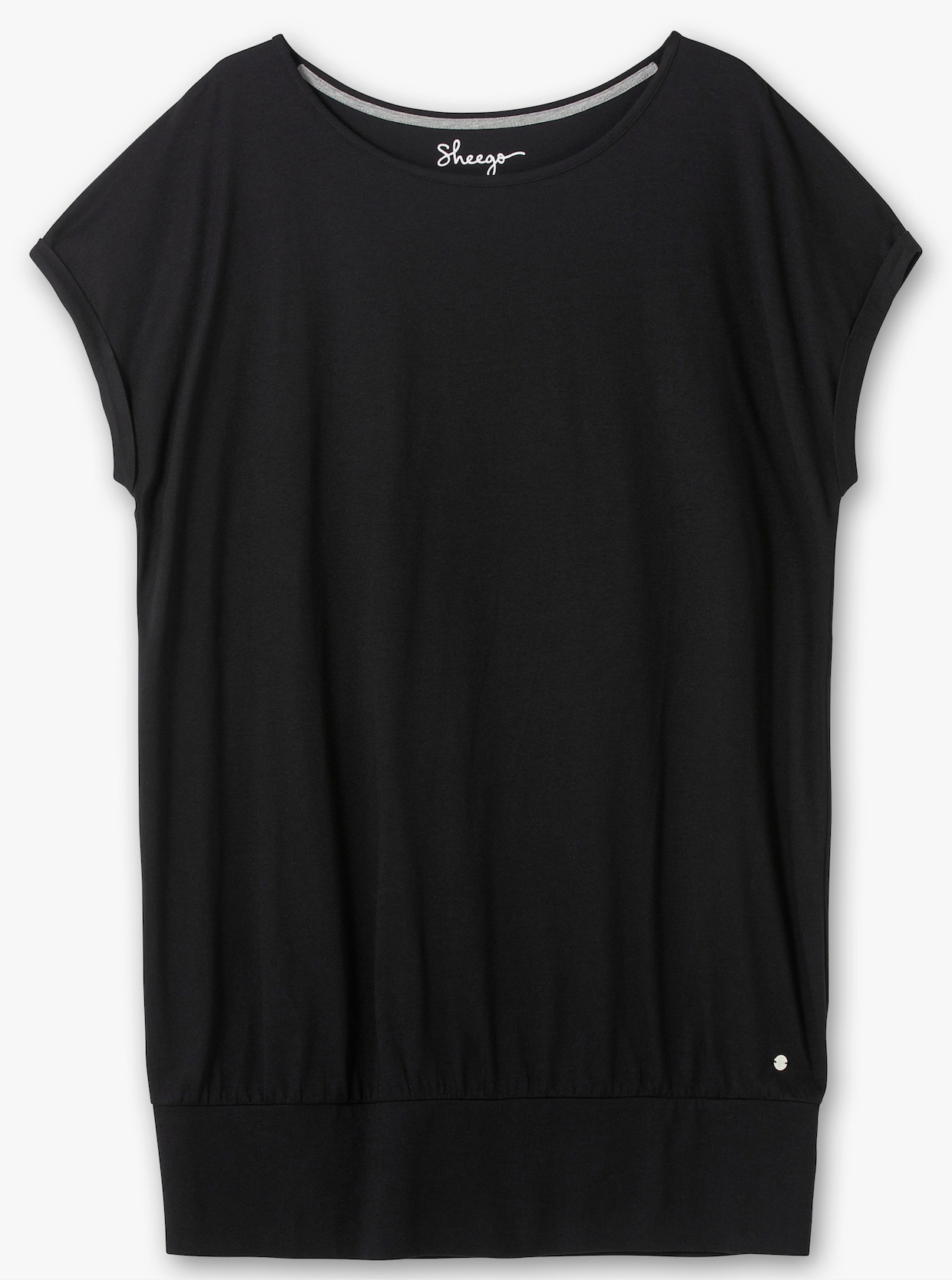 sheego Oversized shirt - zwart