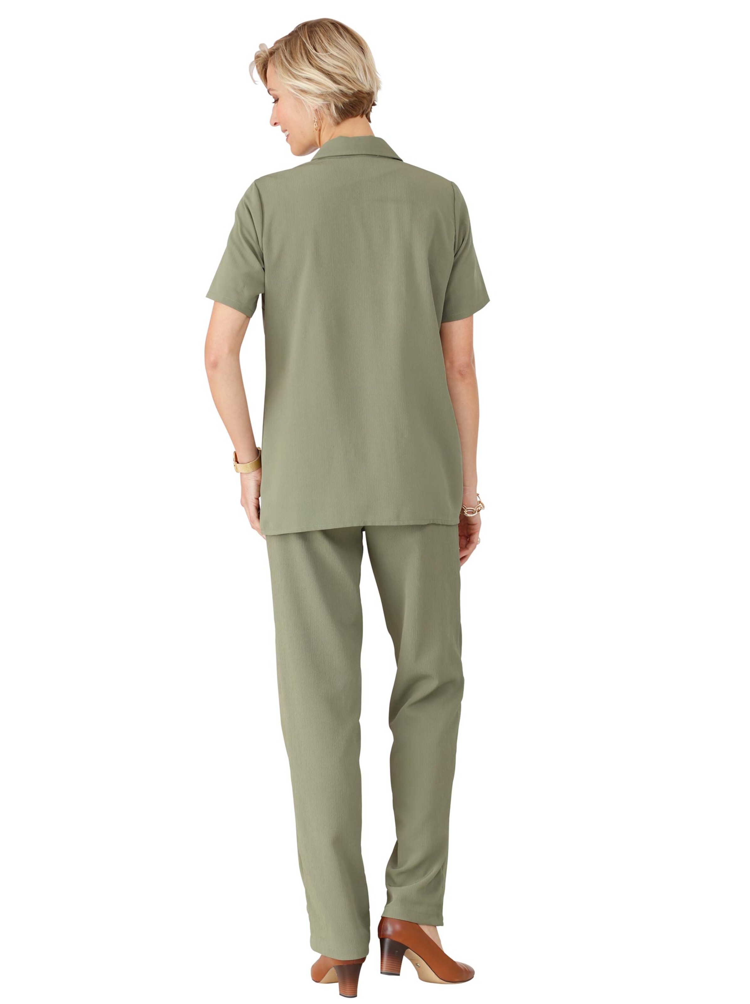 Bluse - khaki