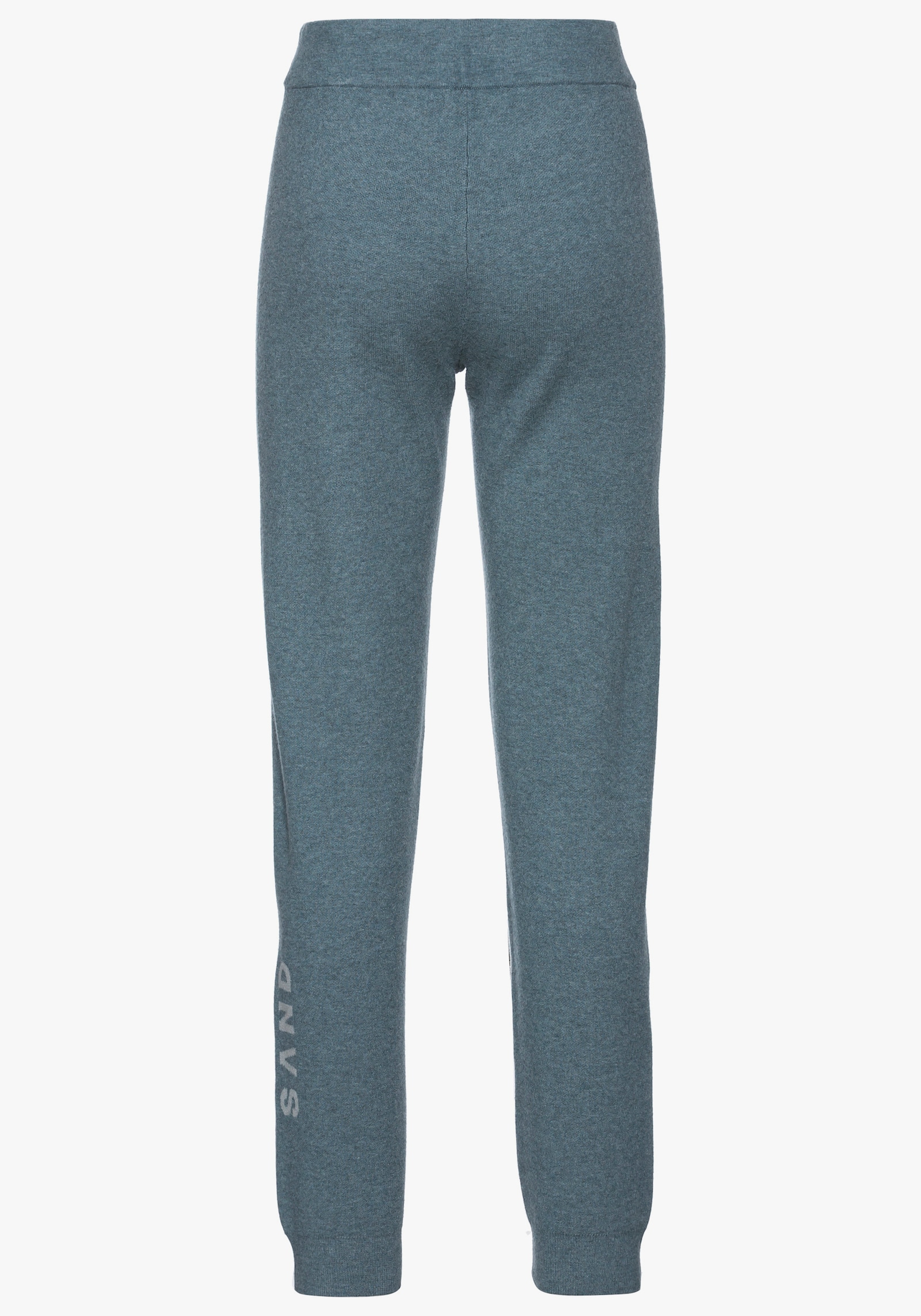 Elbsand Broek van tricot - petrol