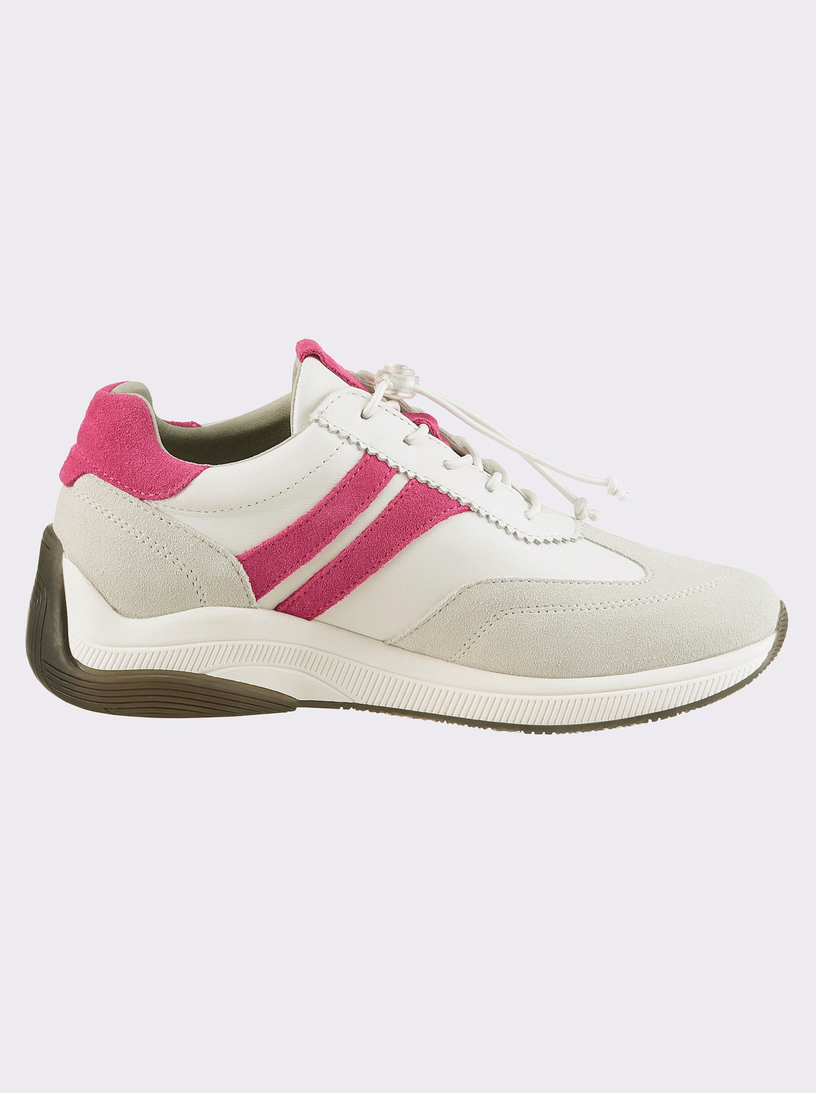 heine Sneaker - weiss-pink