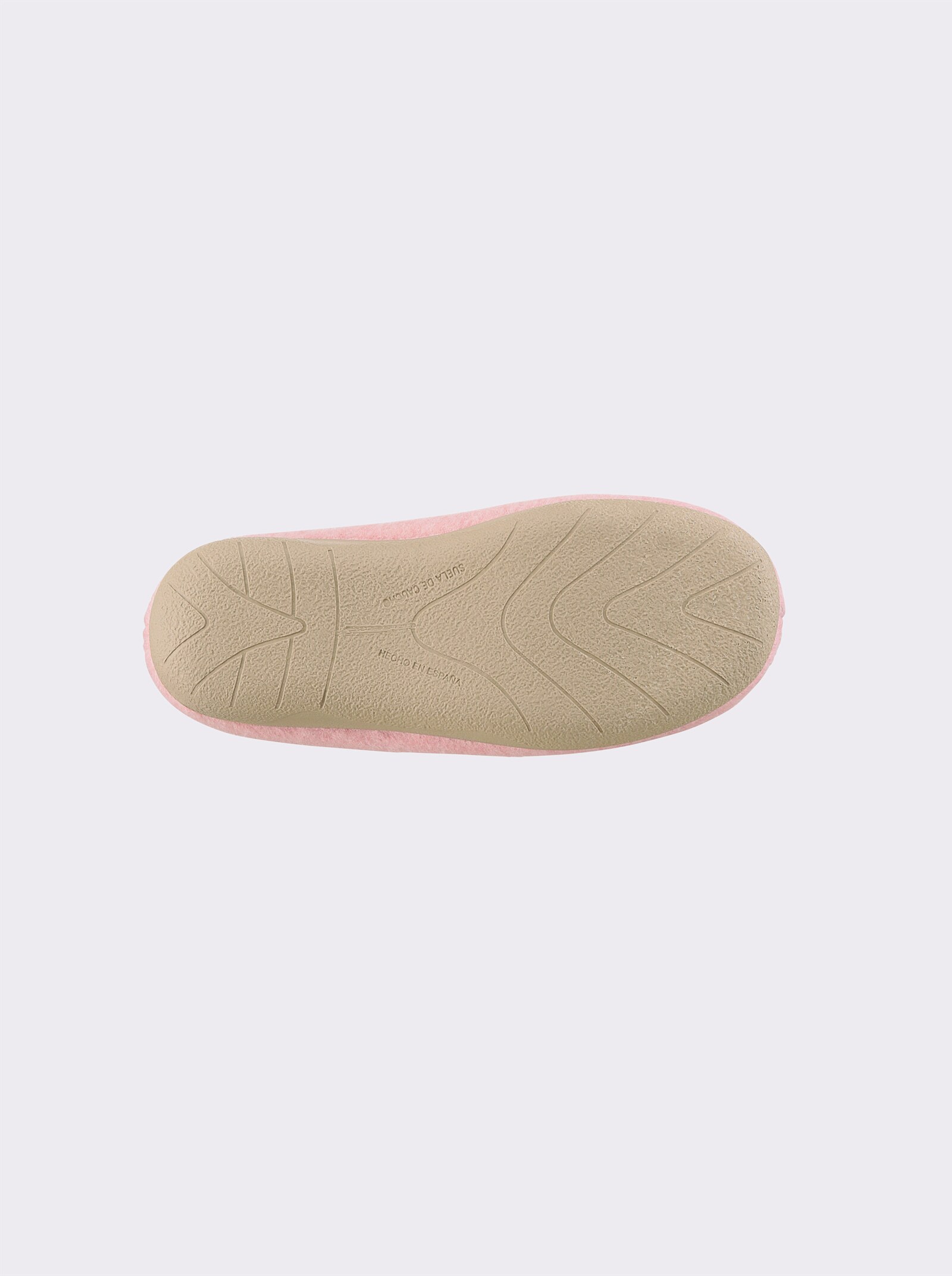 Hausschuh wärmend gefüttert - rosé