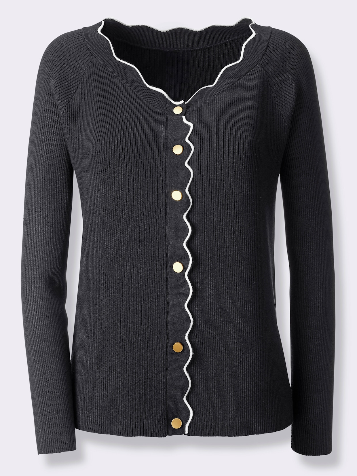 heine Veste en tricot - noir