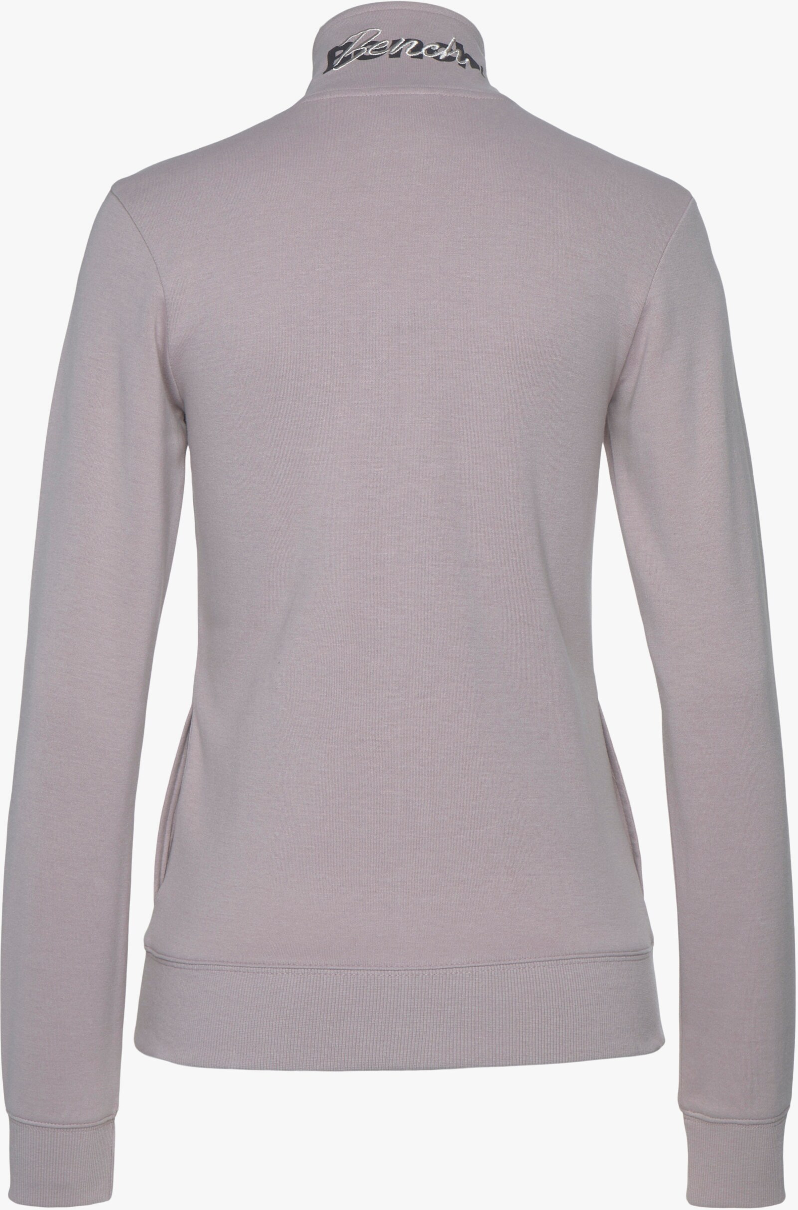 Bench. Loungewear Sweatjacke - rauchrosa