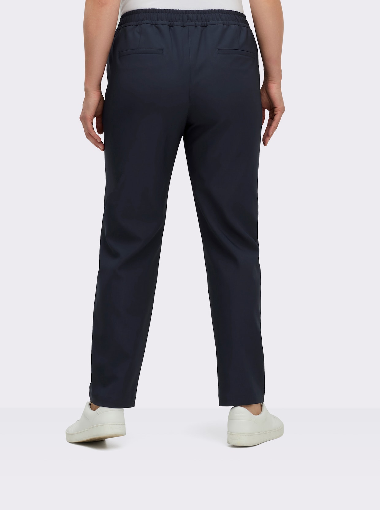 sheego Schlupfhose - tiefblau