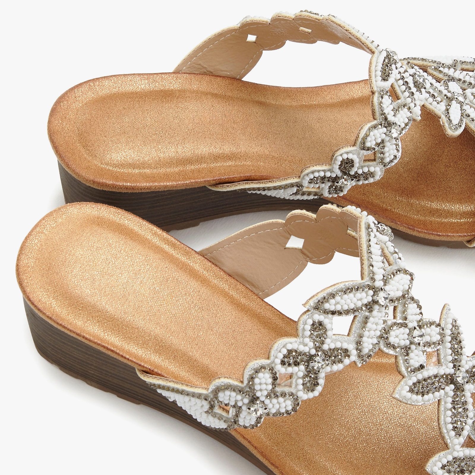 Vivance slippers - wit