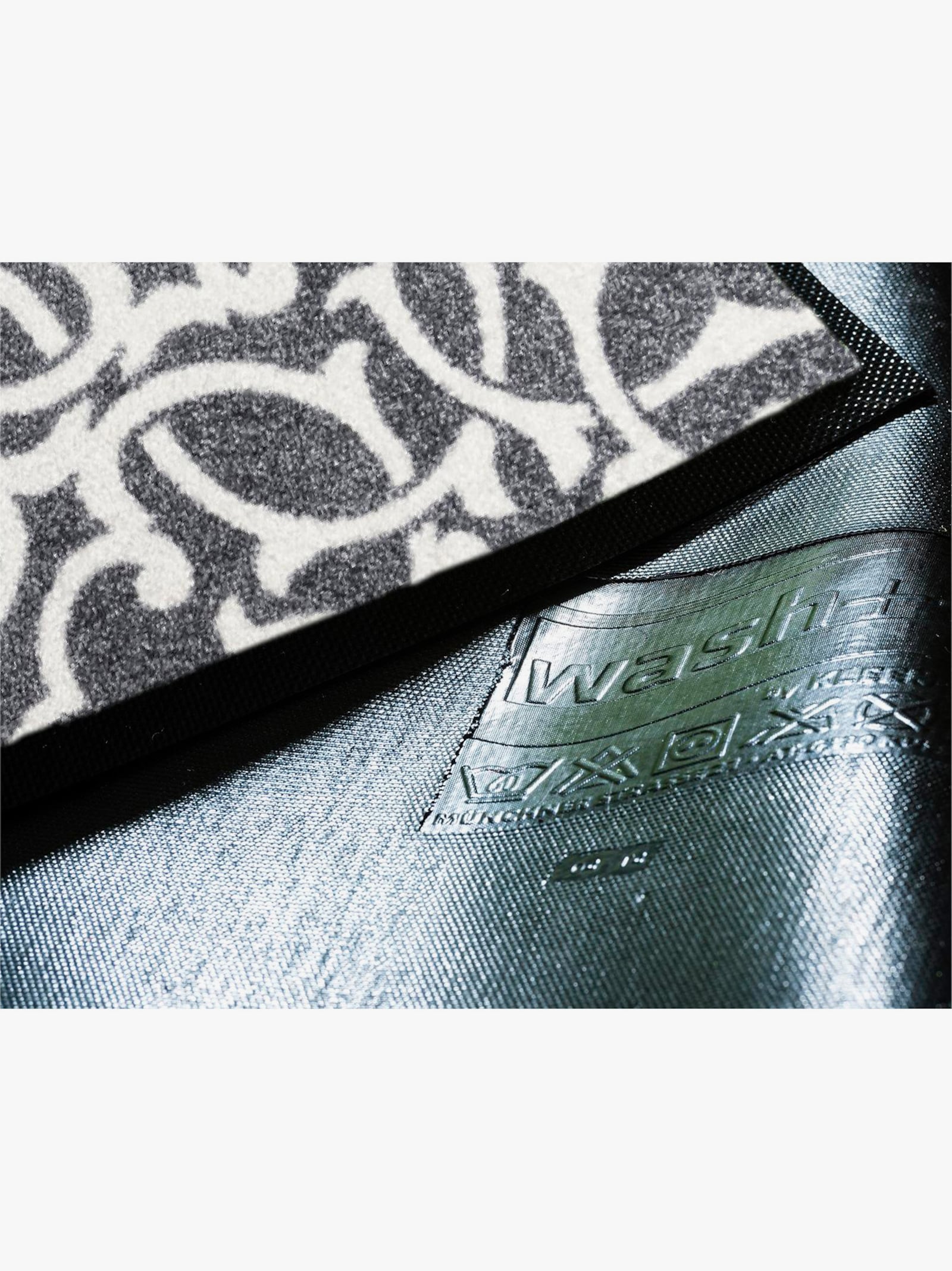 wash+dry by Kleen-Tex Fußmatte - grau-ecru