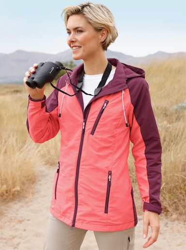 Catamaran Sports Funktionsjacke - grapefruit-burgund