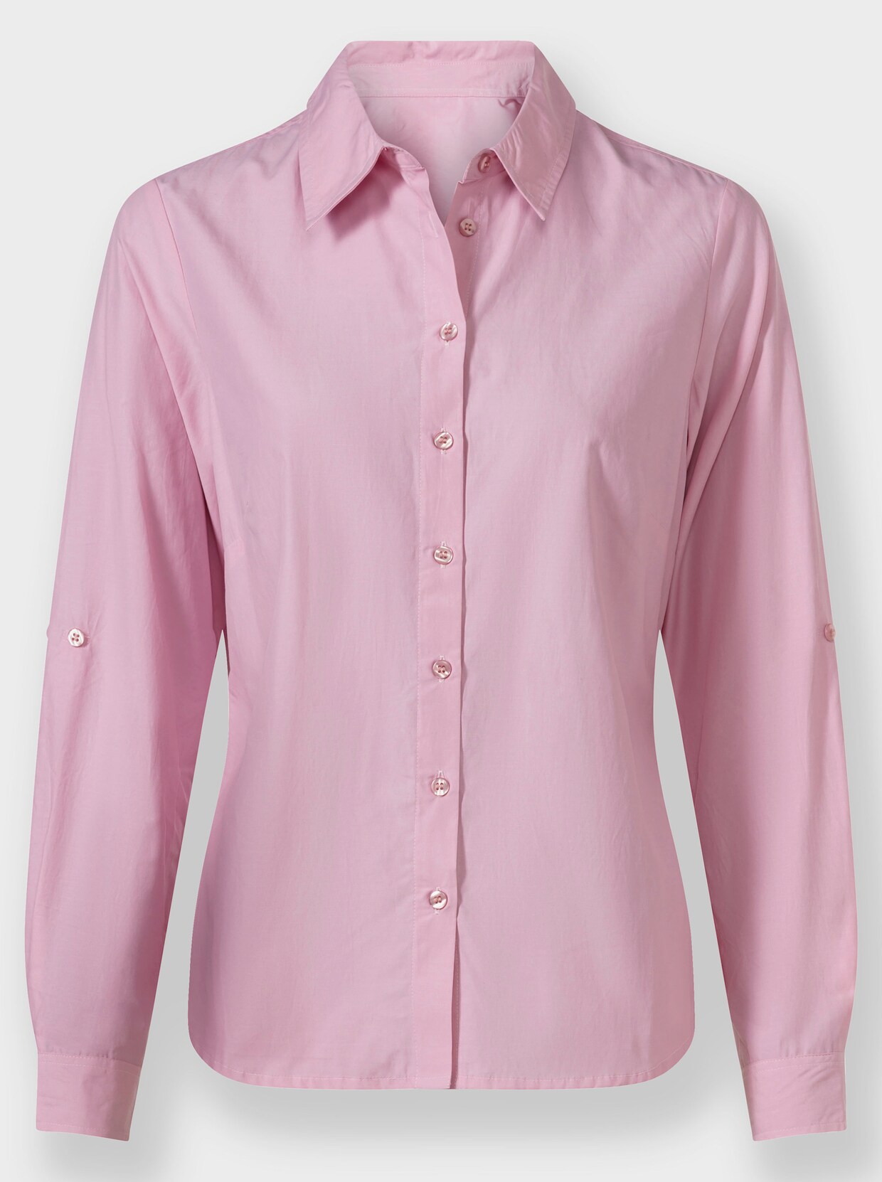 Blouse met lange mouwen - roze