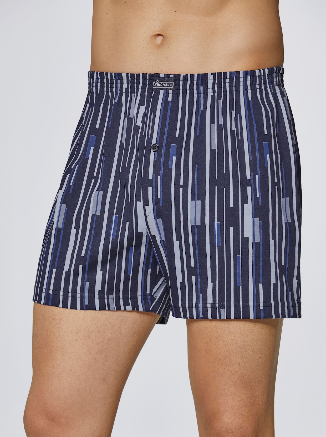 KINGsCLUB Boxershorts - marin, tryckt