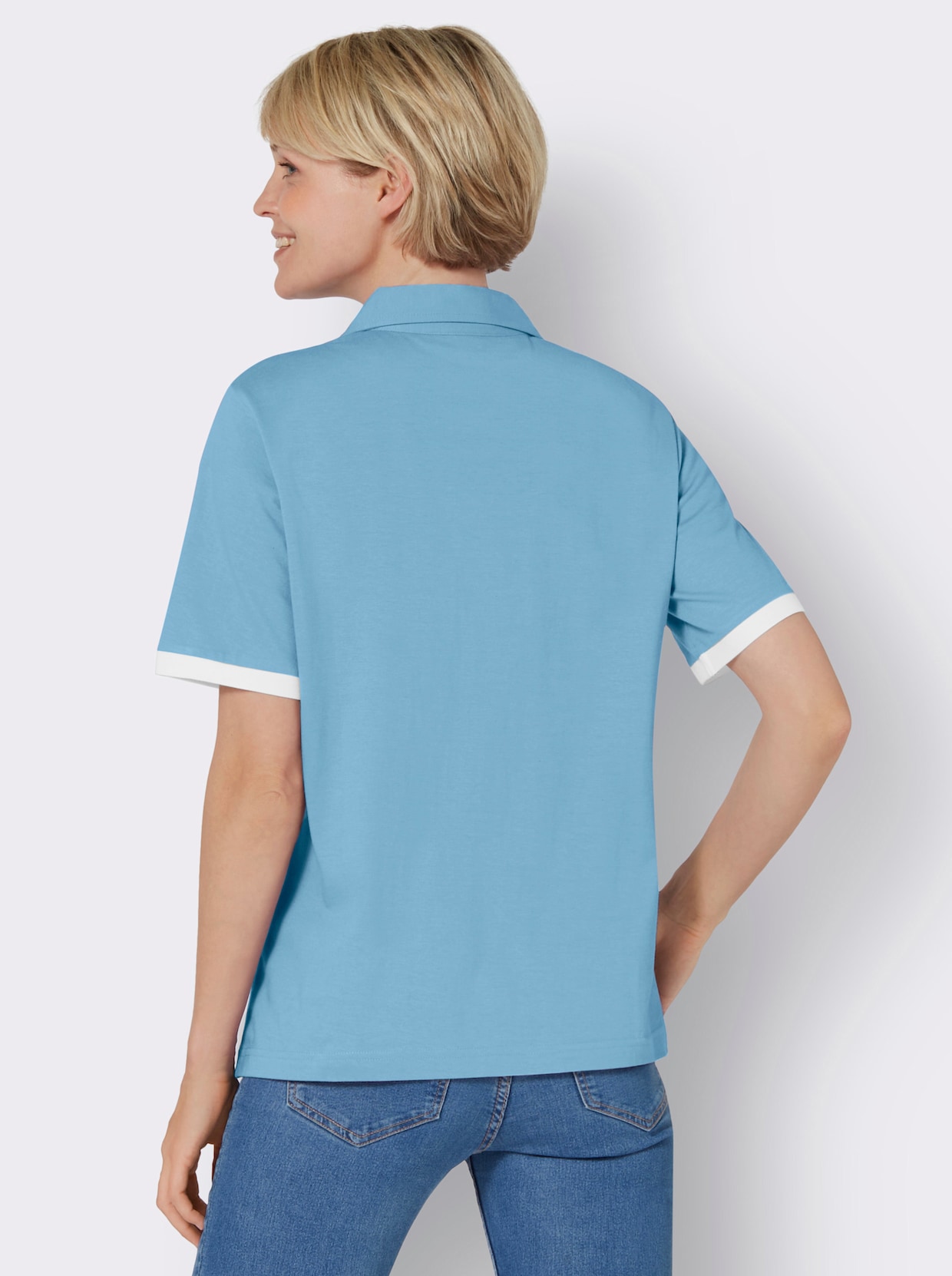 Poloshirt - aqua