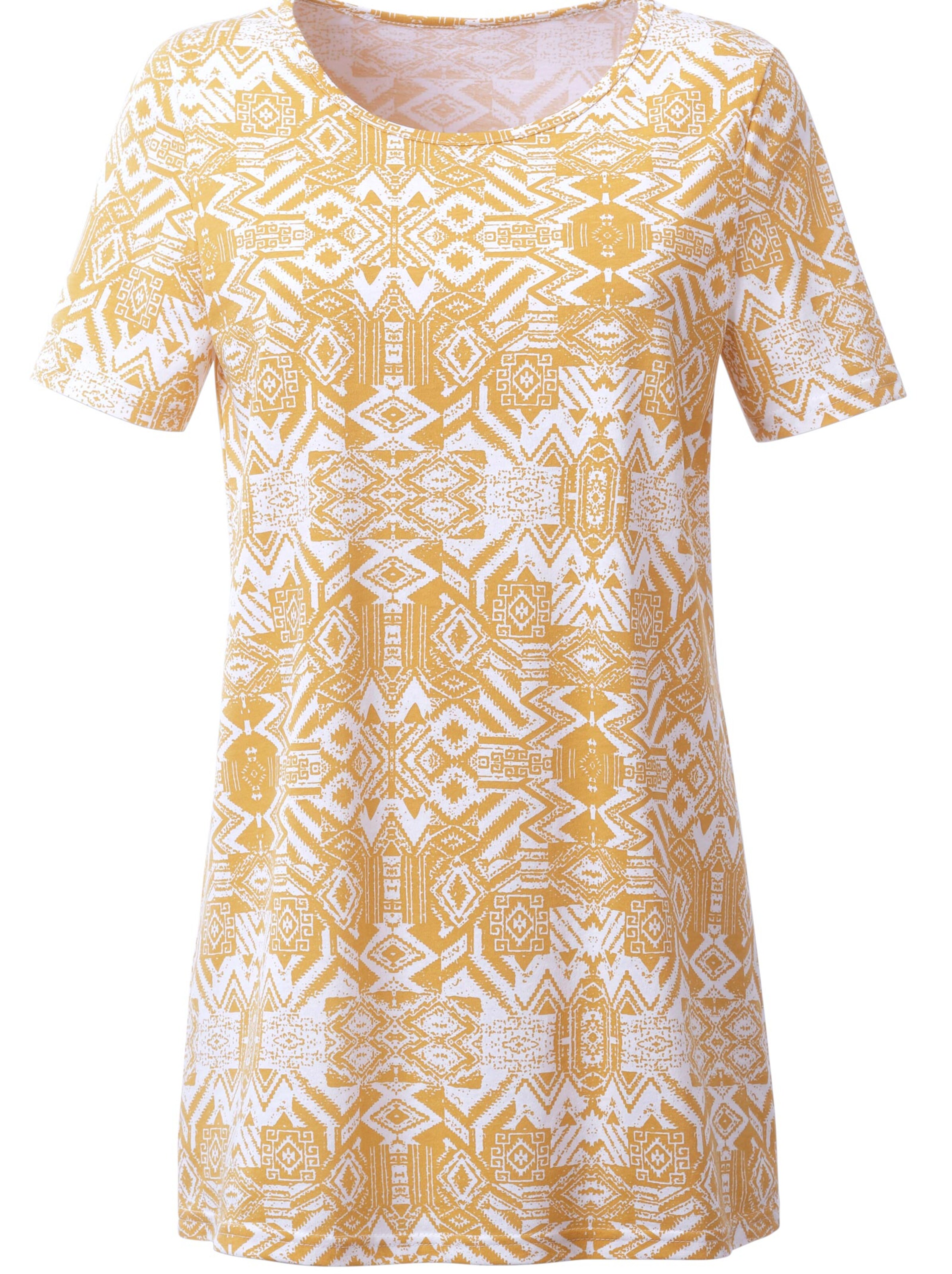 Normann Damen Pyjama Top Langarm – Gestreift, Aus Baumwolle, Ökotex 100, In Verschiedenen Farben, Für Mix & Match