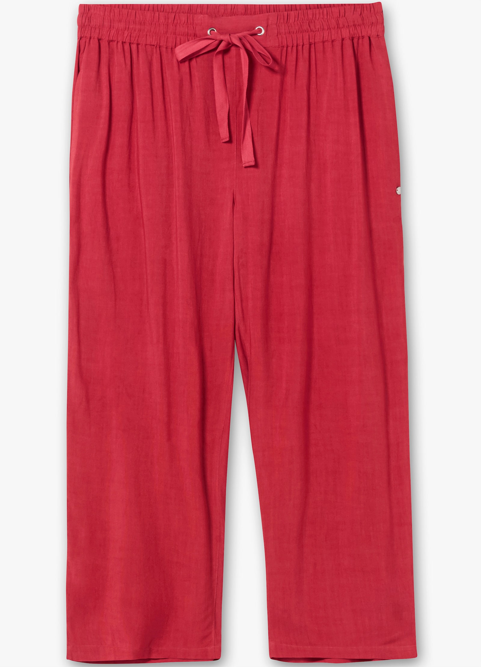 sheego 7/8-Hose mit Schlupfbund - erdbeere