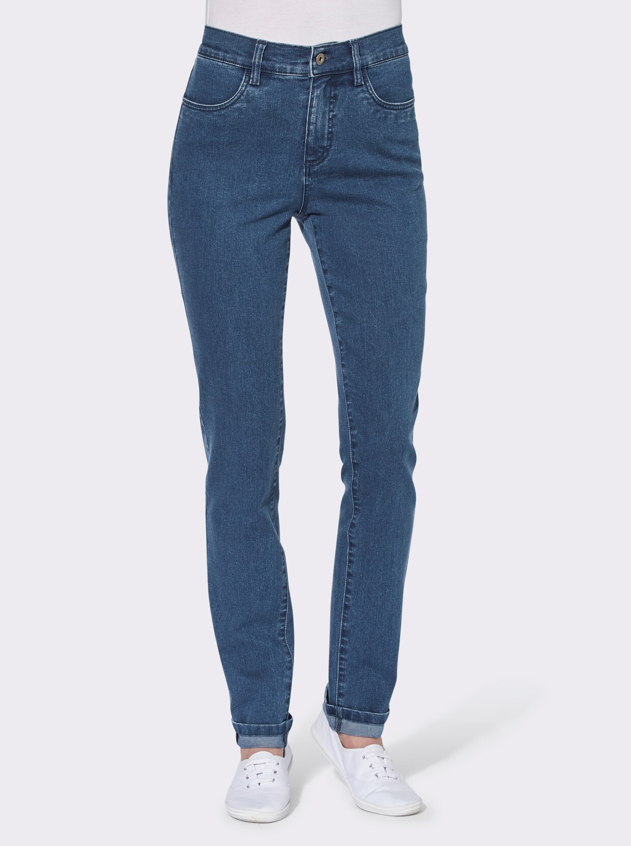 jeans - blue-stonewashed