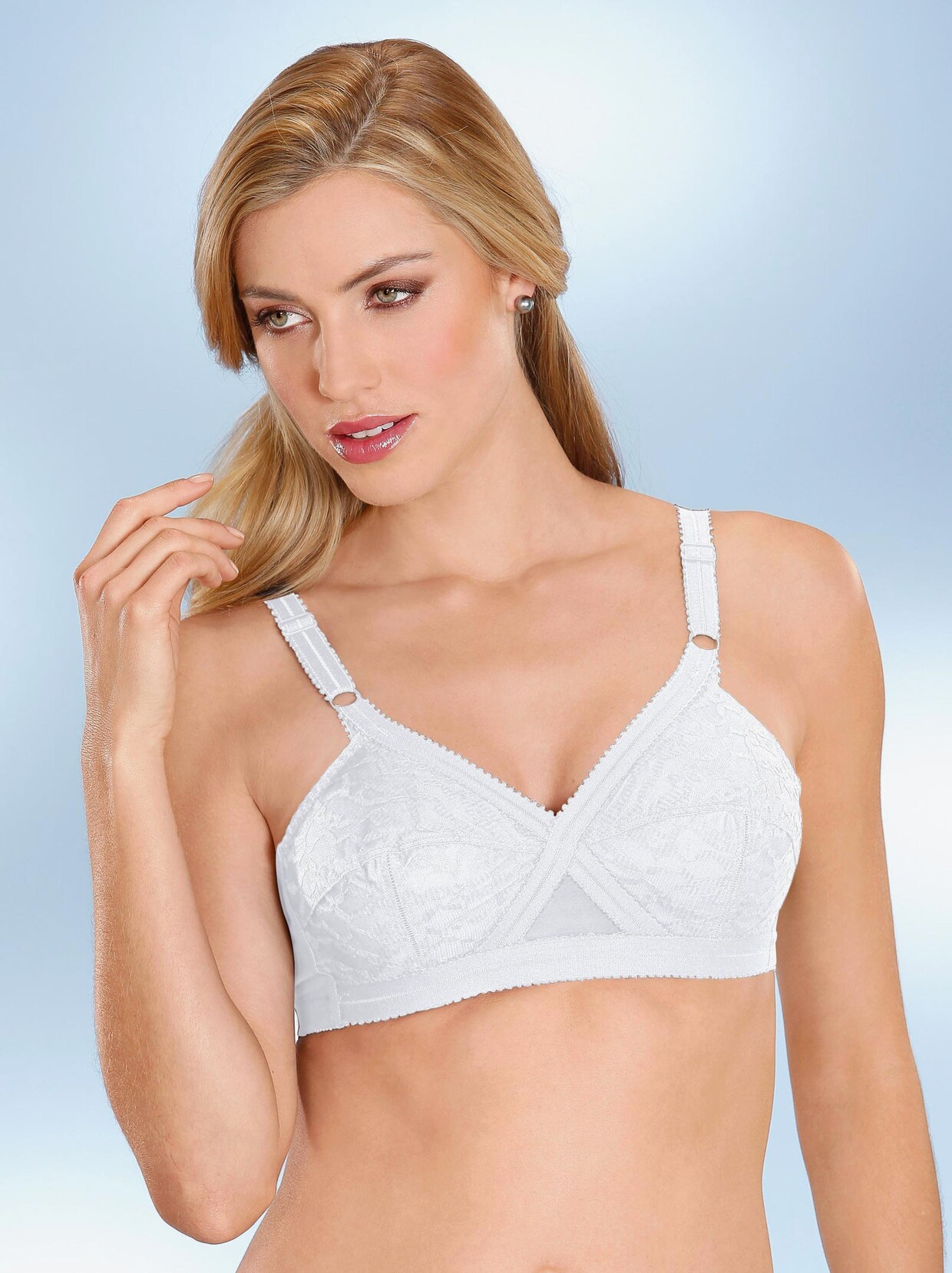 Playtex BH ohne Bügel - weiss