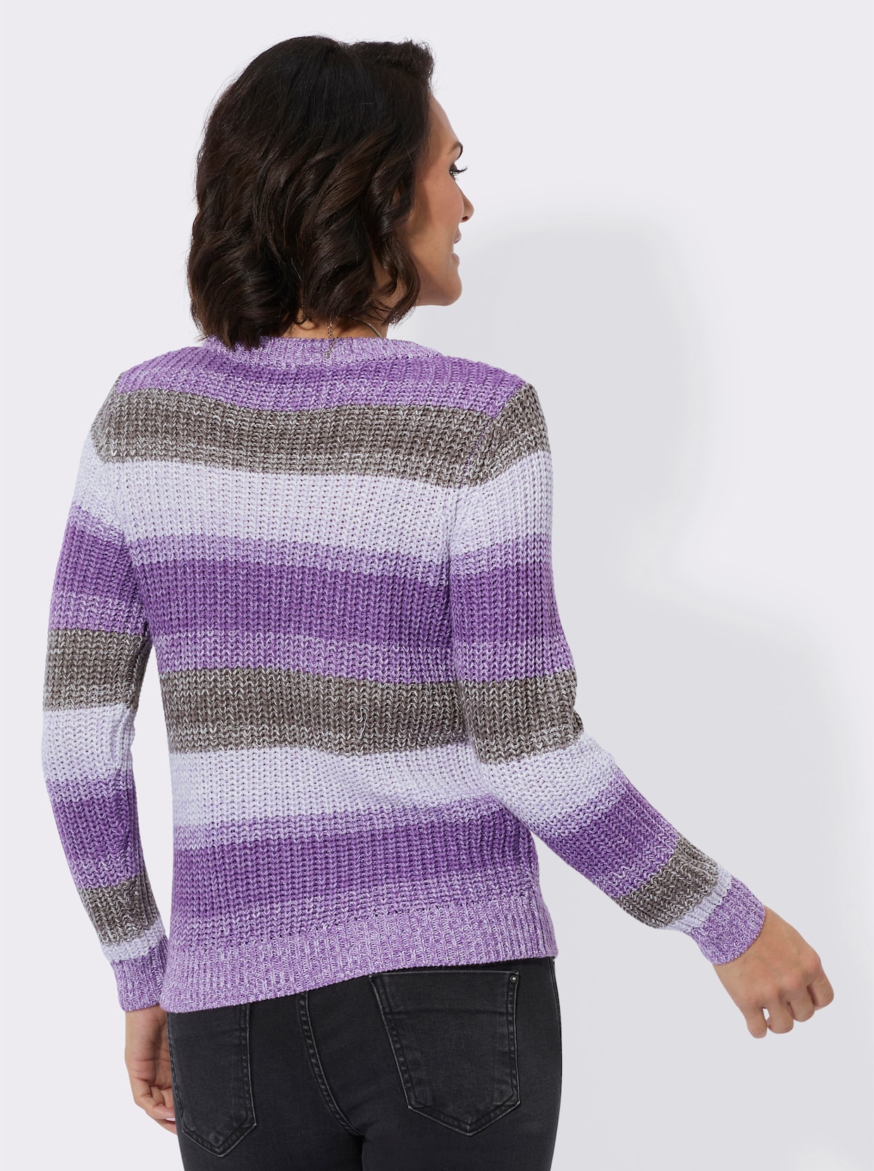Pullover met lange mouwen - paars/lavendel