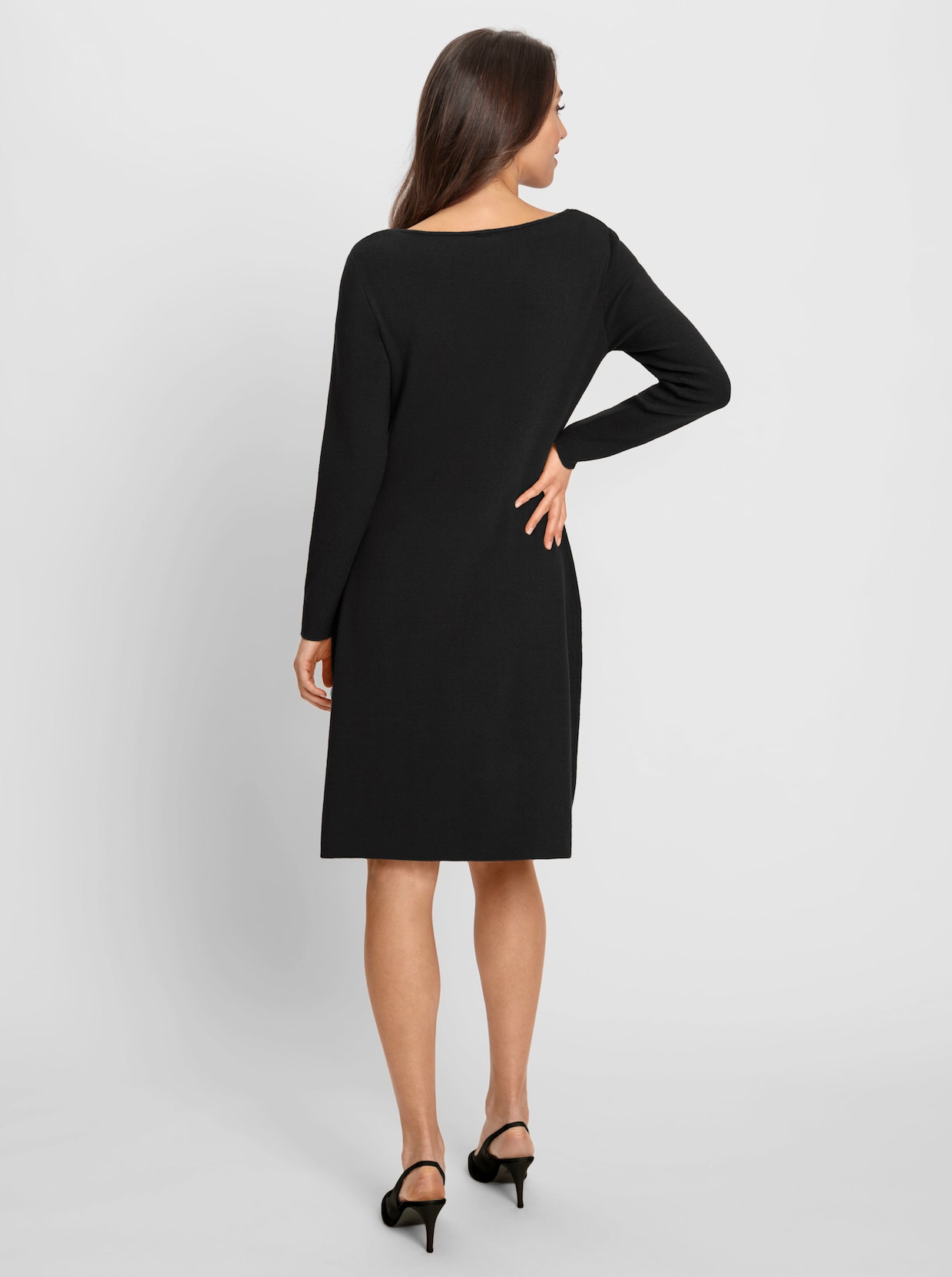 heine Robe en tricot - noir