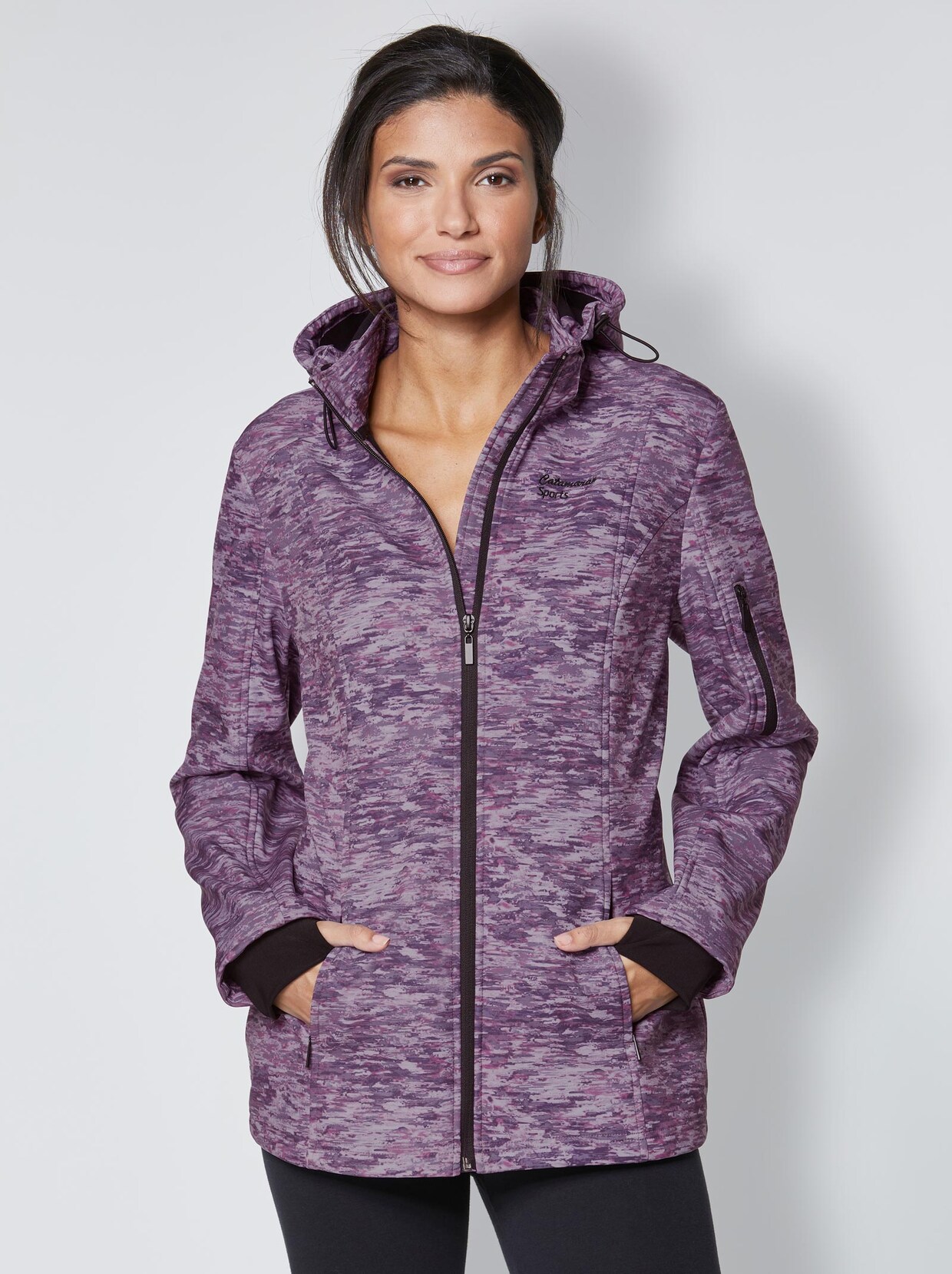 Catamaran Sports Funktionsjacke - traube-gemustert
