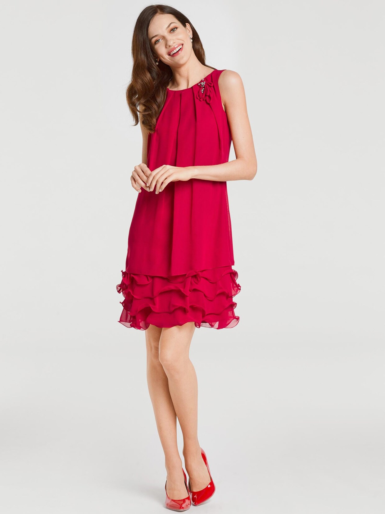 Patrizia Dini Cocktailkleid - rot