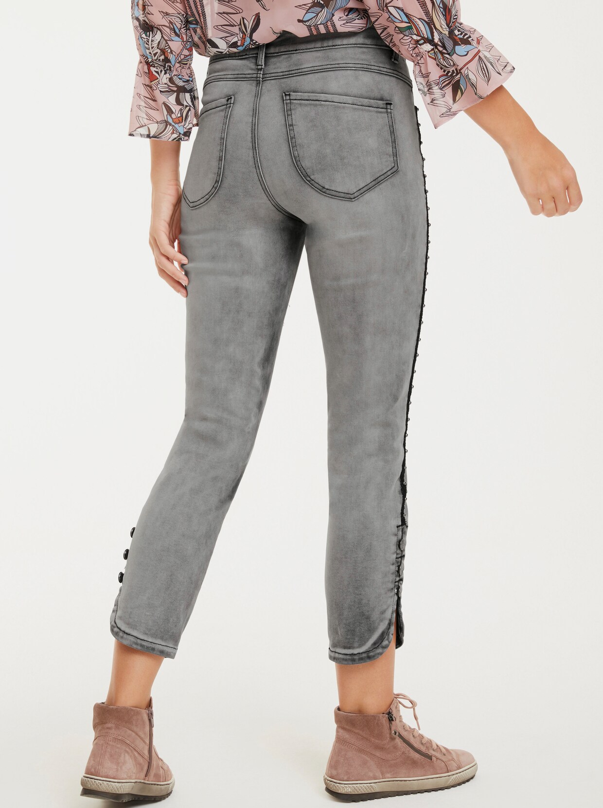 heine jeans - grey denim