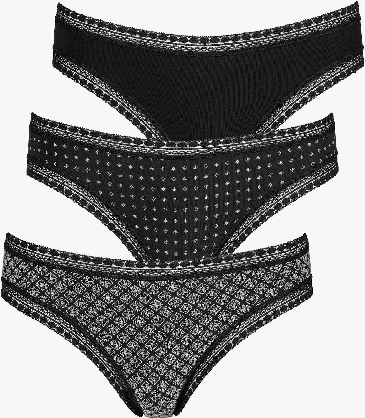 LASCANA slip brésilien - noir