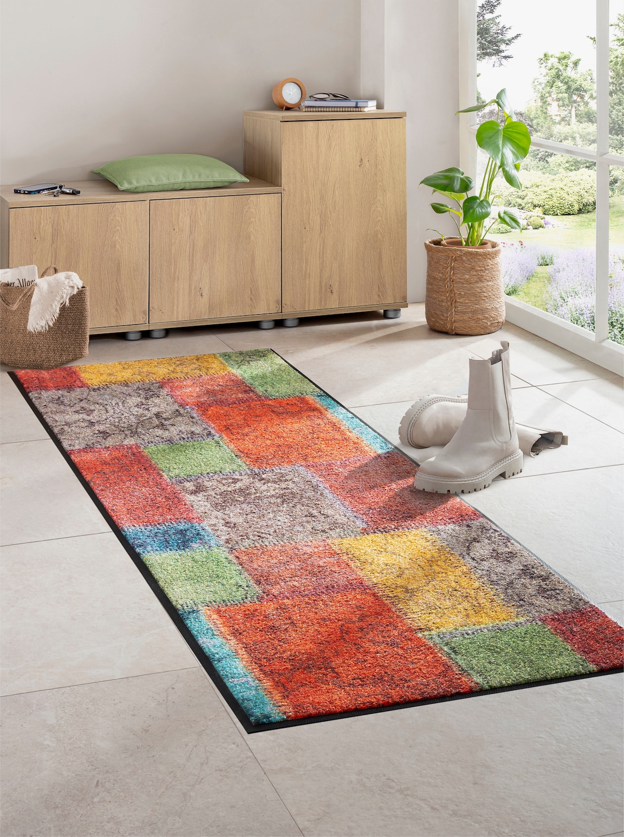 wash+dry by Kleen-Tex Voetmat - bont