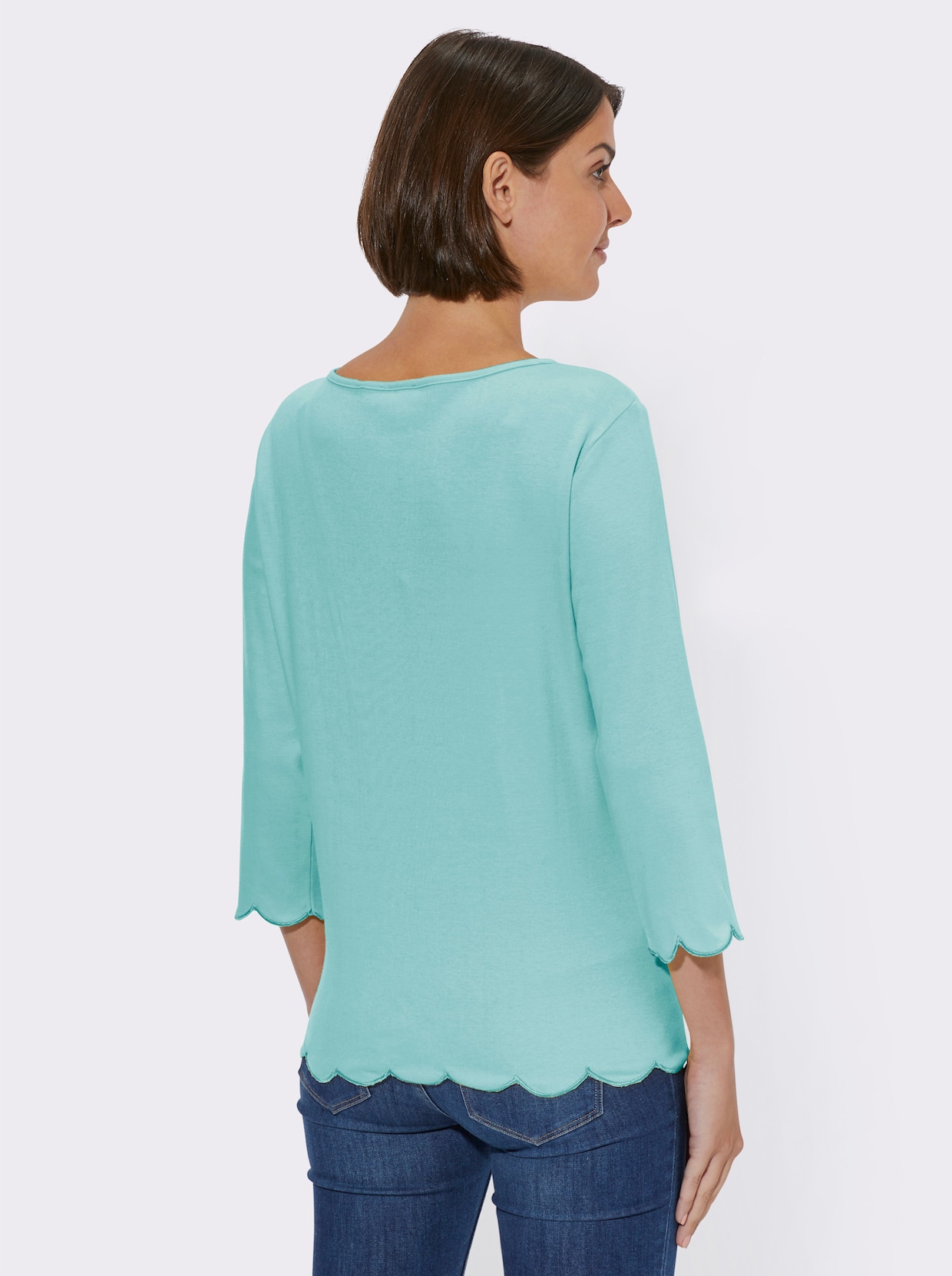 3/4-Arm-Shirt - mint