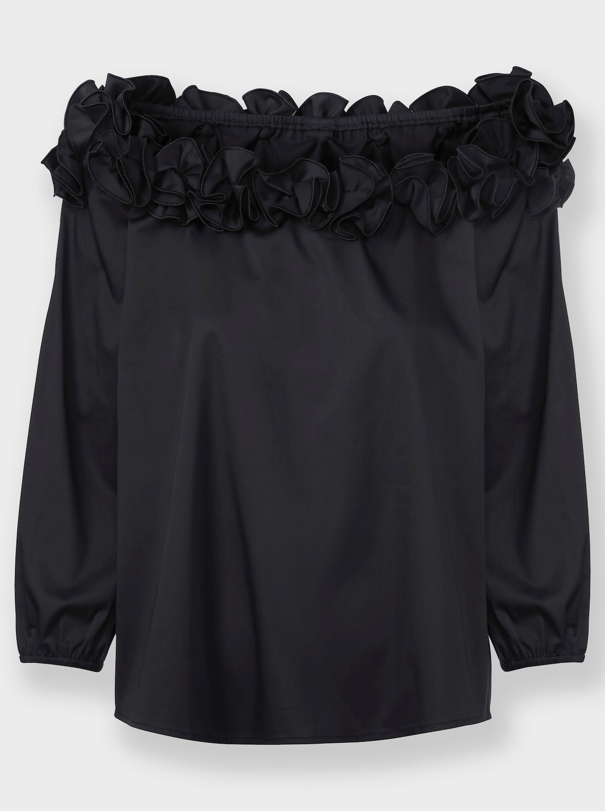 heine Carmenbluse - schwarz