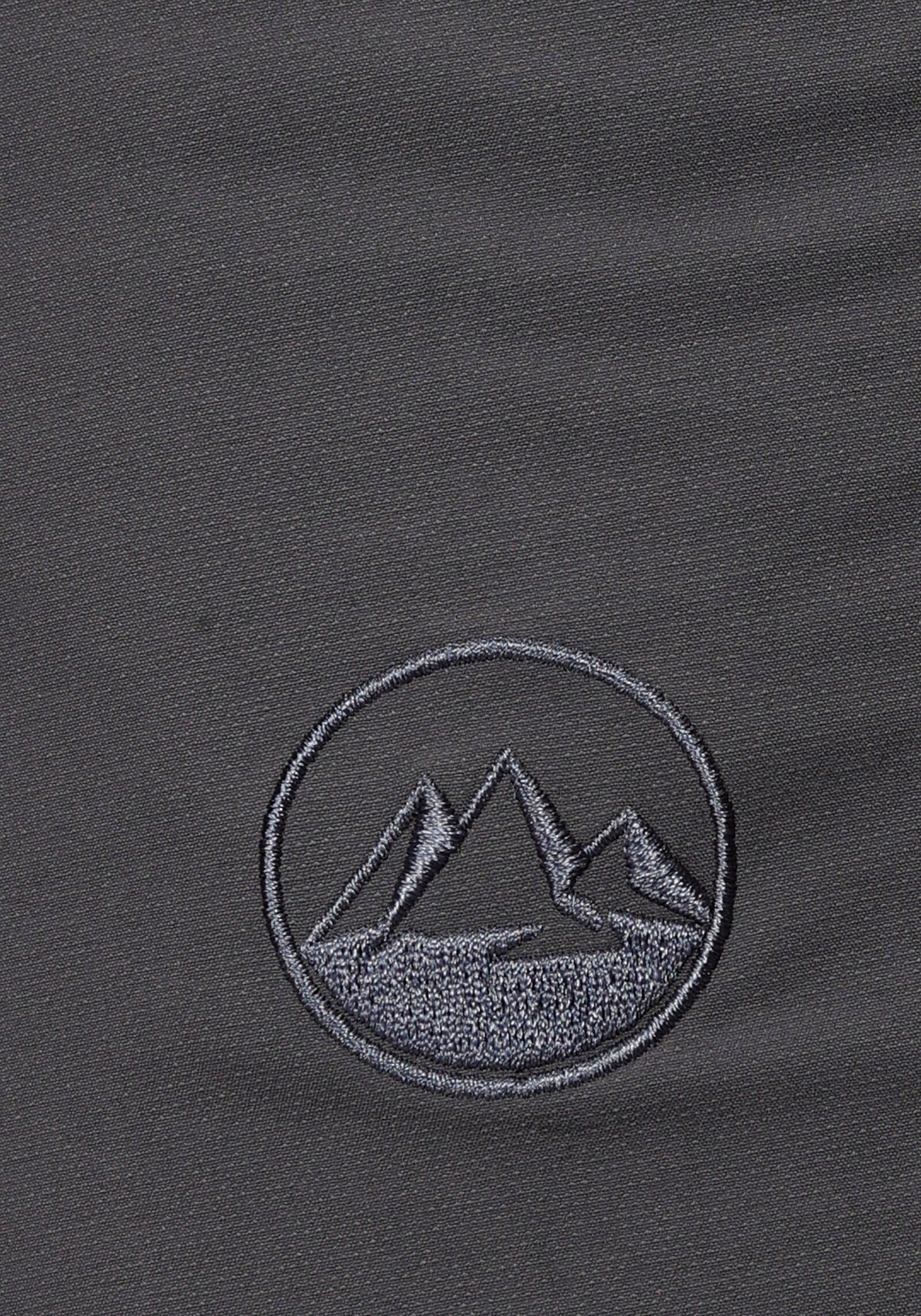Polarino Trekkingshorts - anthrazit (trekkingshorts aus beständigem material)