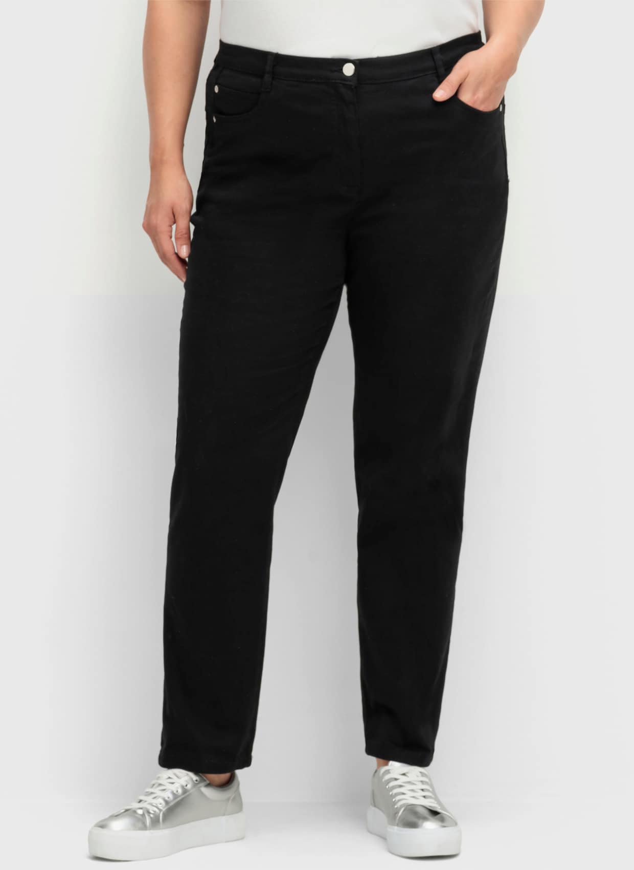 5-Pocket-Jeans - schwarz