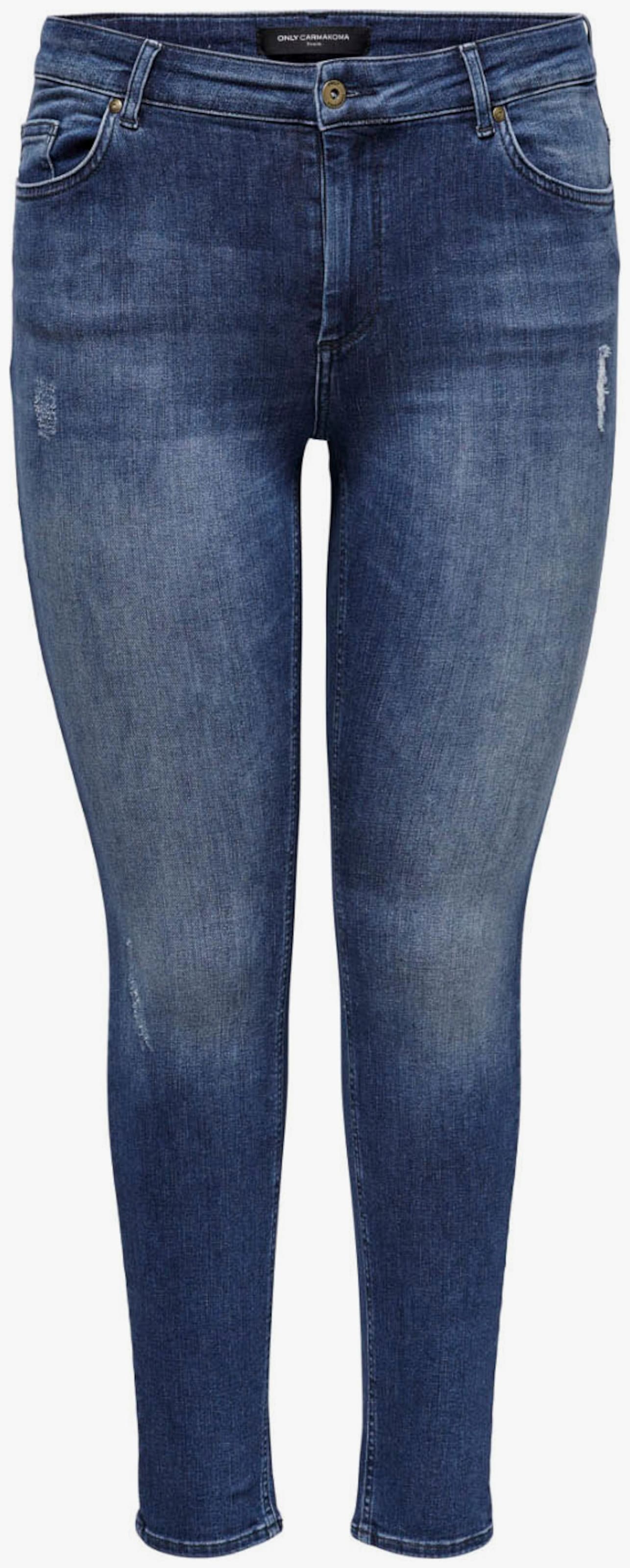 ONLY CARMAKOMA Skinny-fit-Jeans - medium blue denim