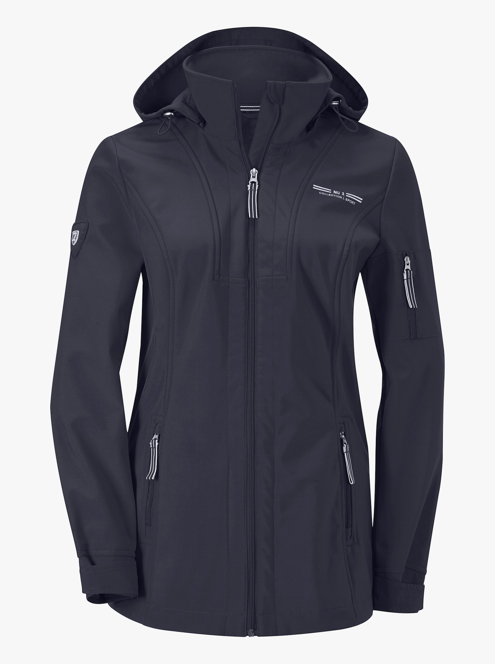 Veste Softshell avec doublure polaire - marine