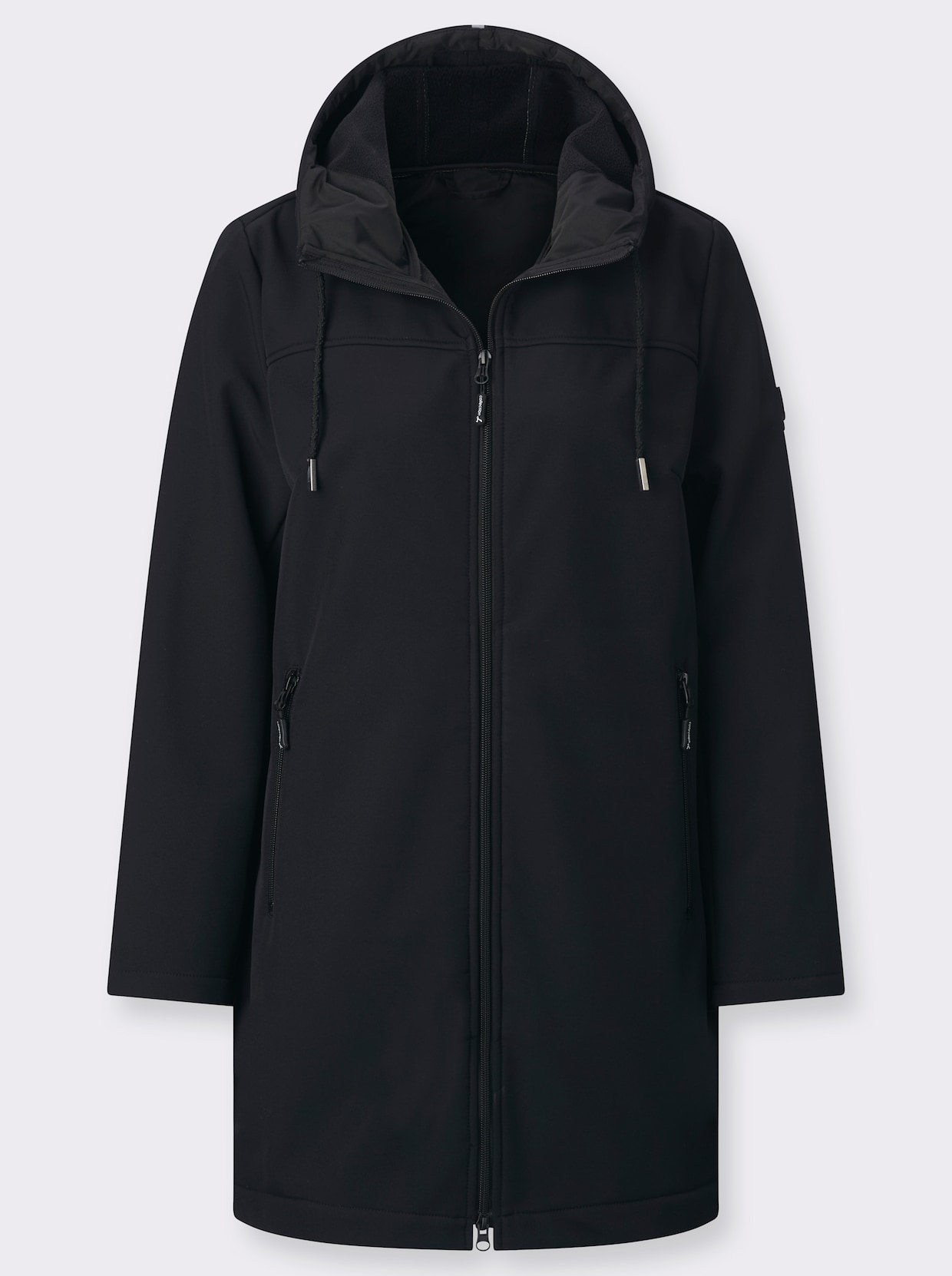 Softshell-jack - zwart