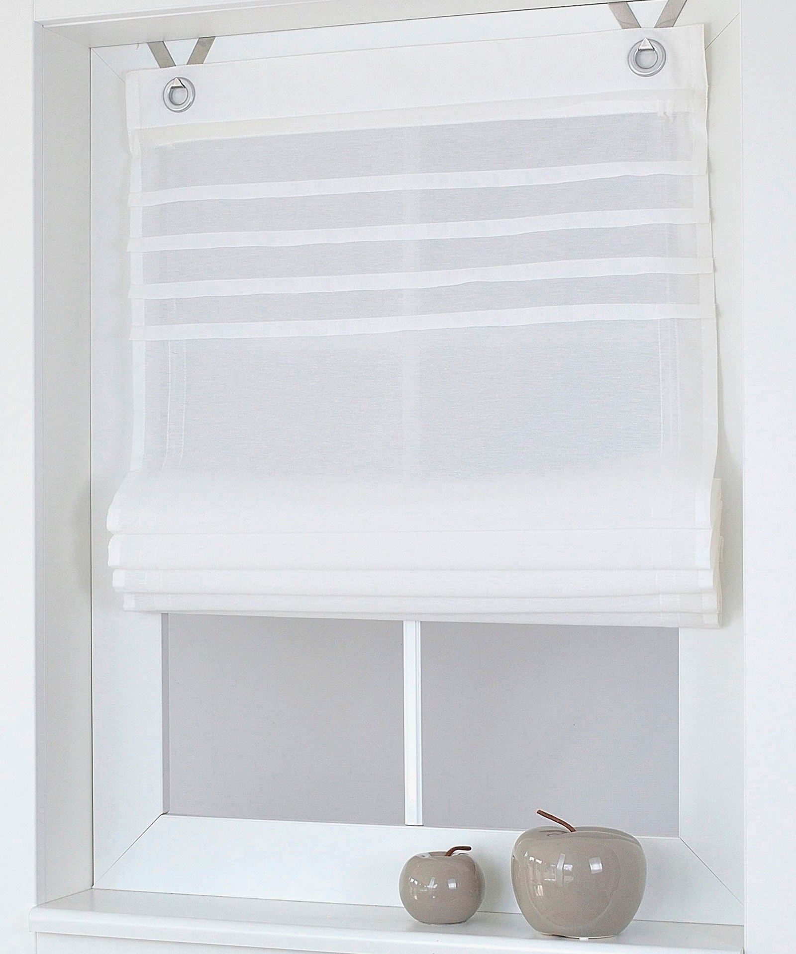 heine home vouwgordijn - wit