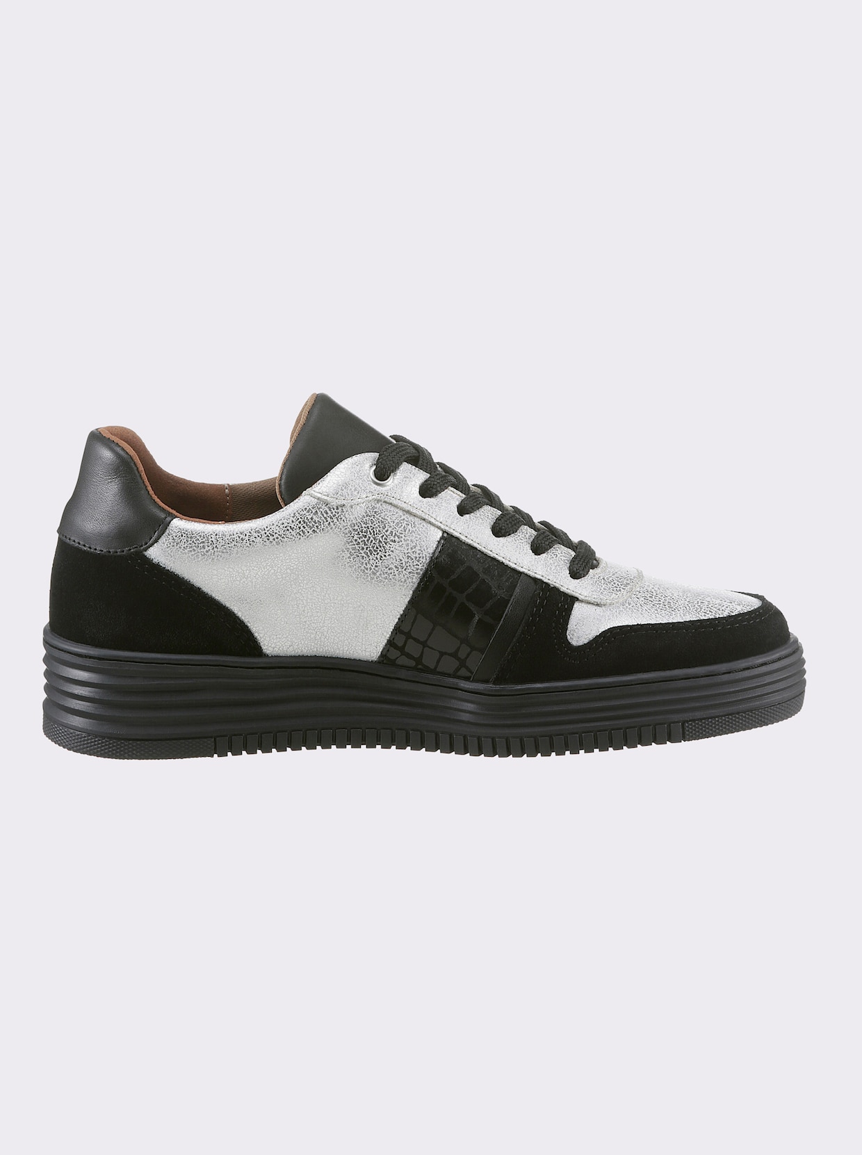 heine Sneaker - zwart/zilverkleur