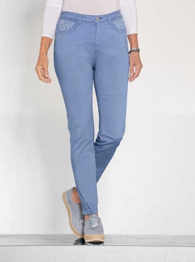 Stretch-Hose - bleu