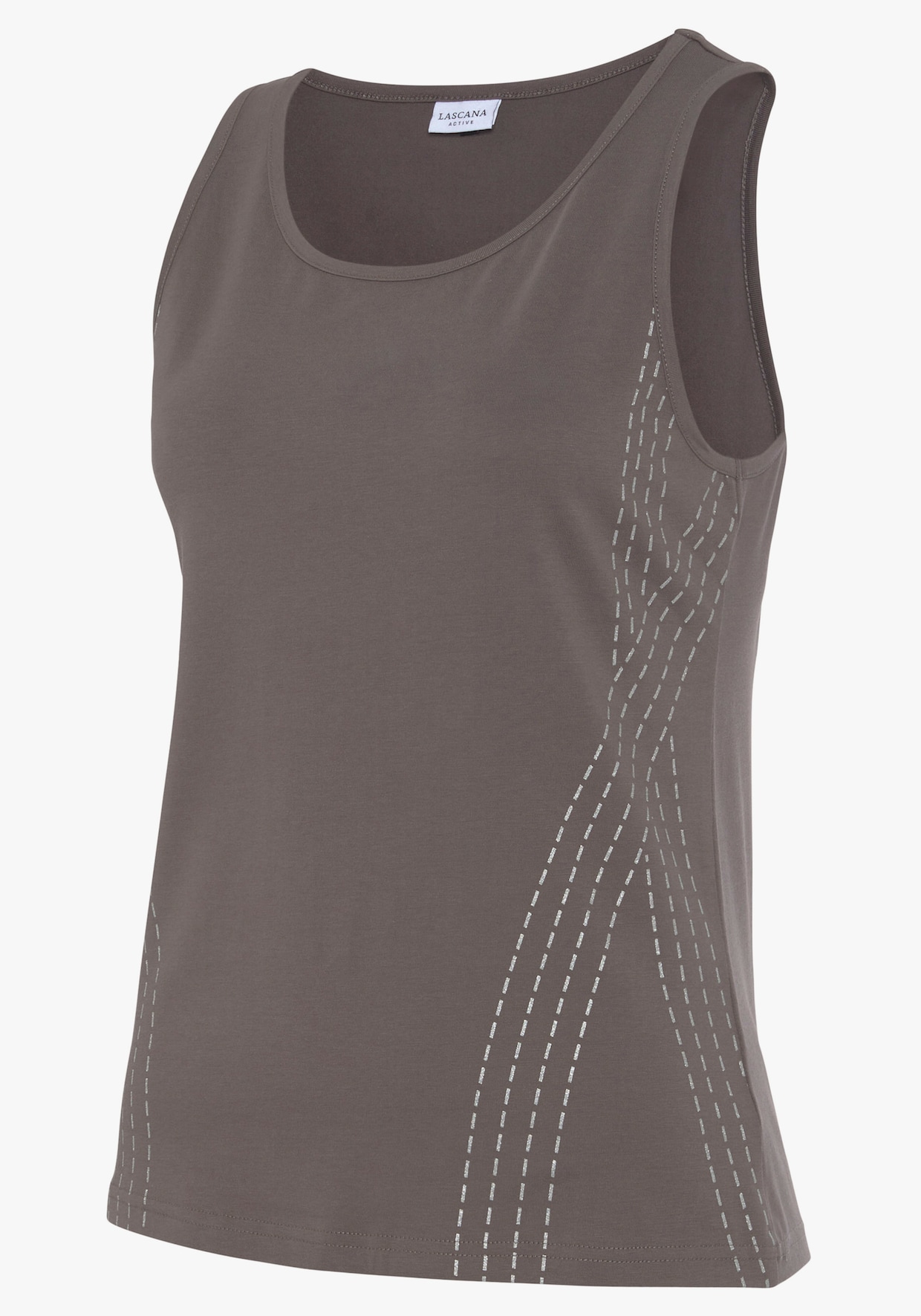 LASCANA ACTIVE Funktionsshirt - taupe