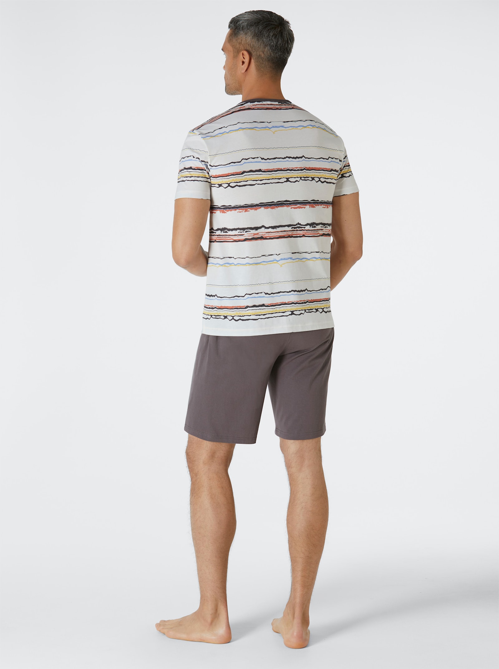 wäschepur men Shorty's - aquapetrol + antraciet