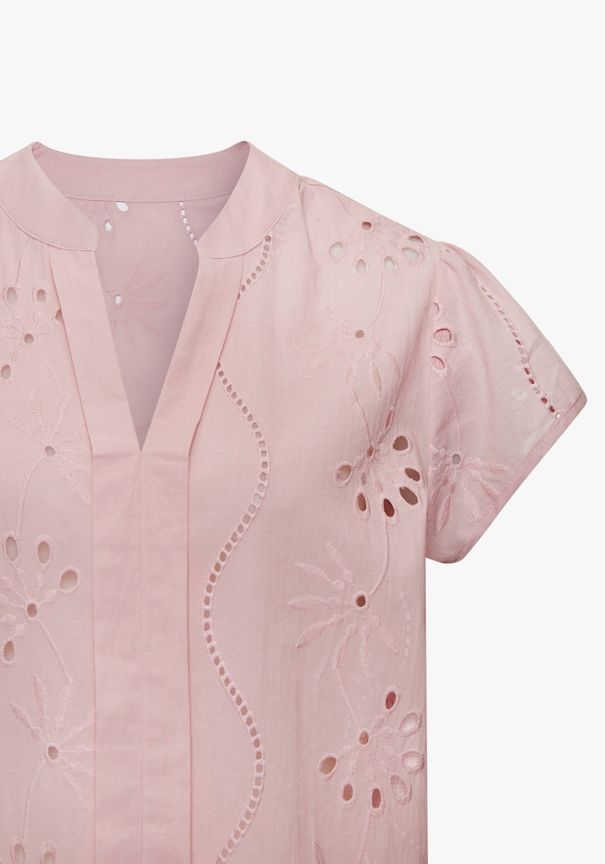 Buffalo Kanten blouse - mauve