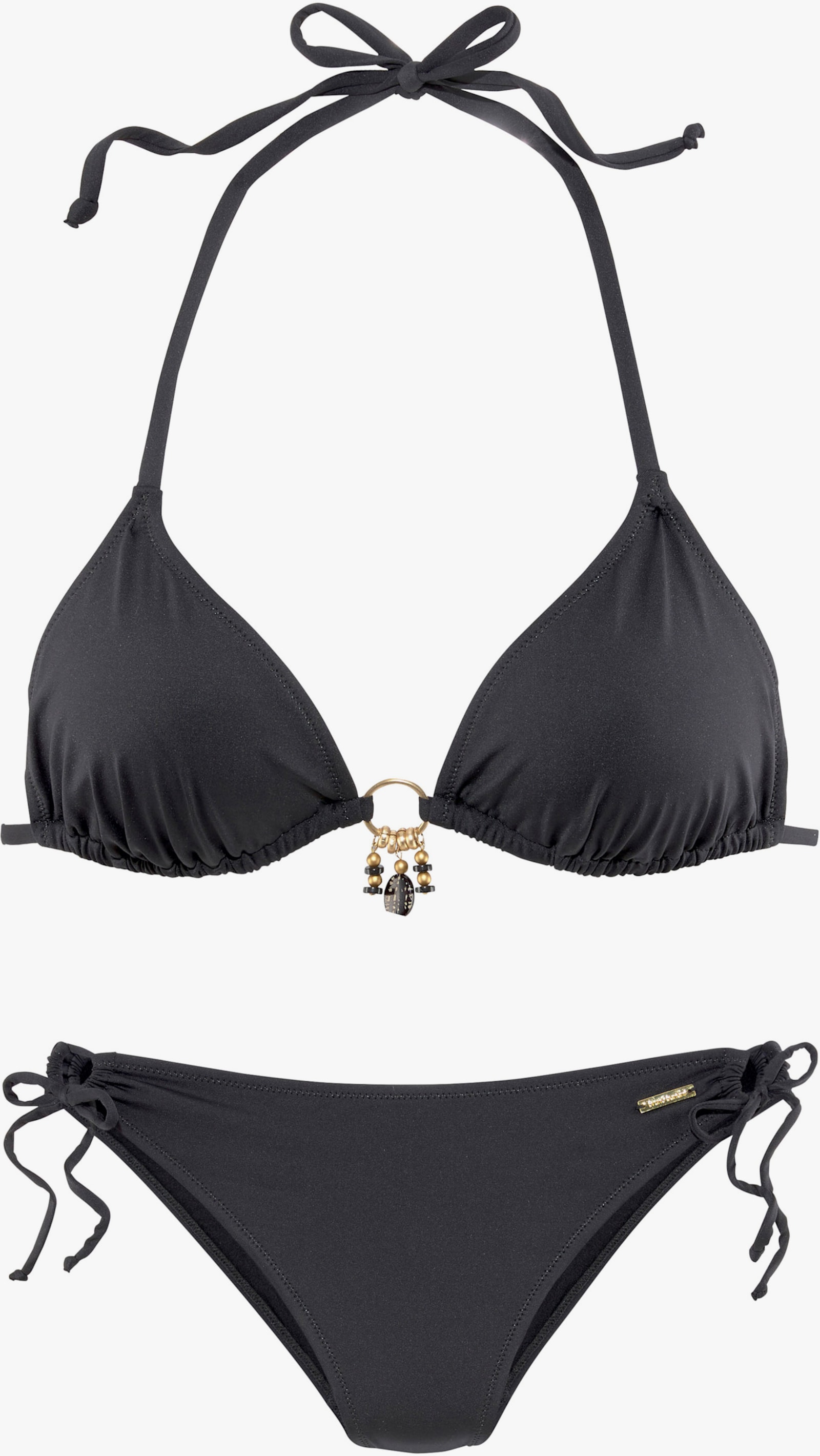 Bruno Banani Triangel-Bikini - schwarz