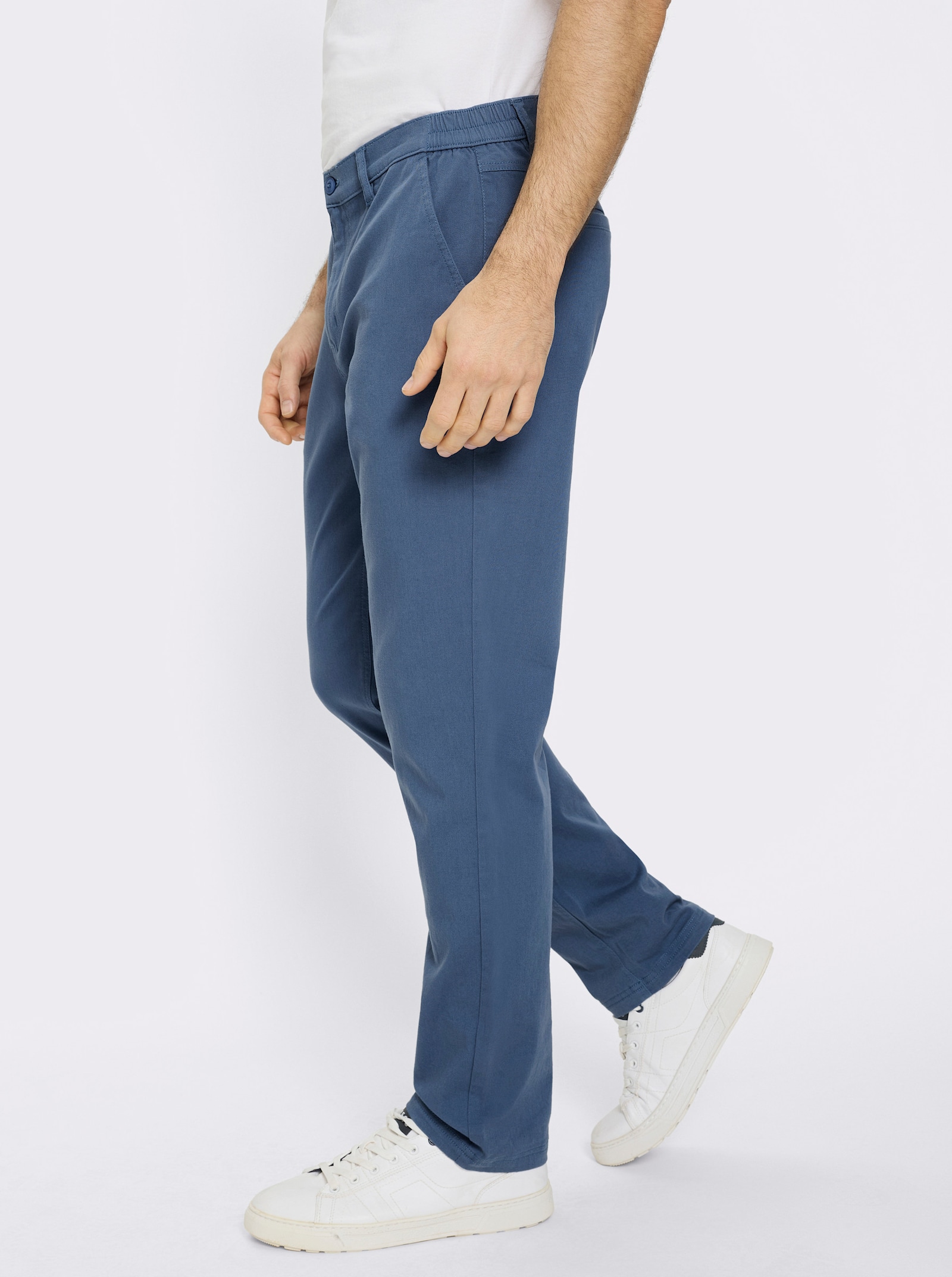 Marco Donati Chinohose mit Stretch-Anteil - jeansblau