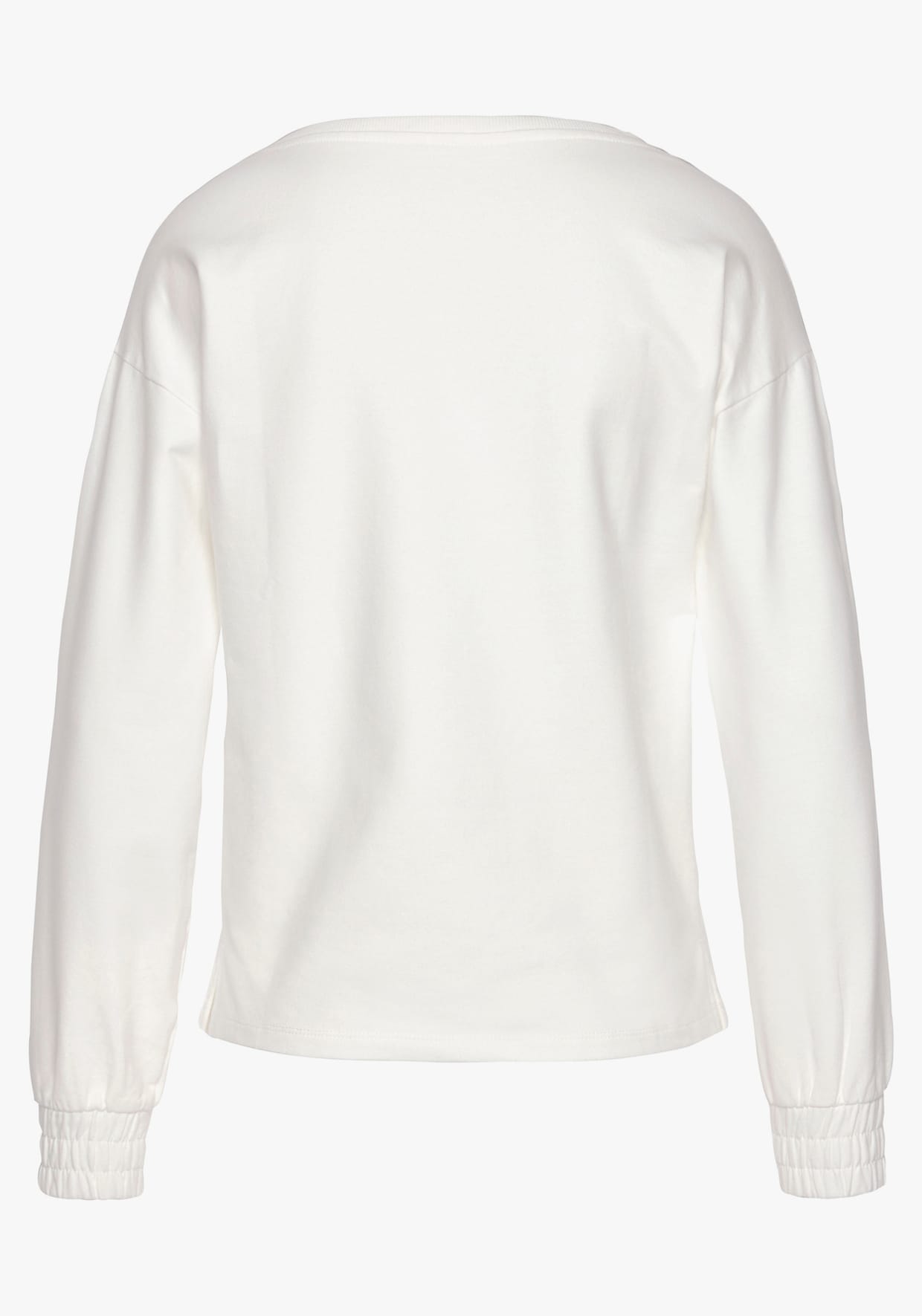 Sweatshirt - ecru