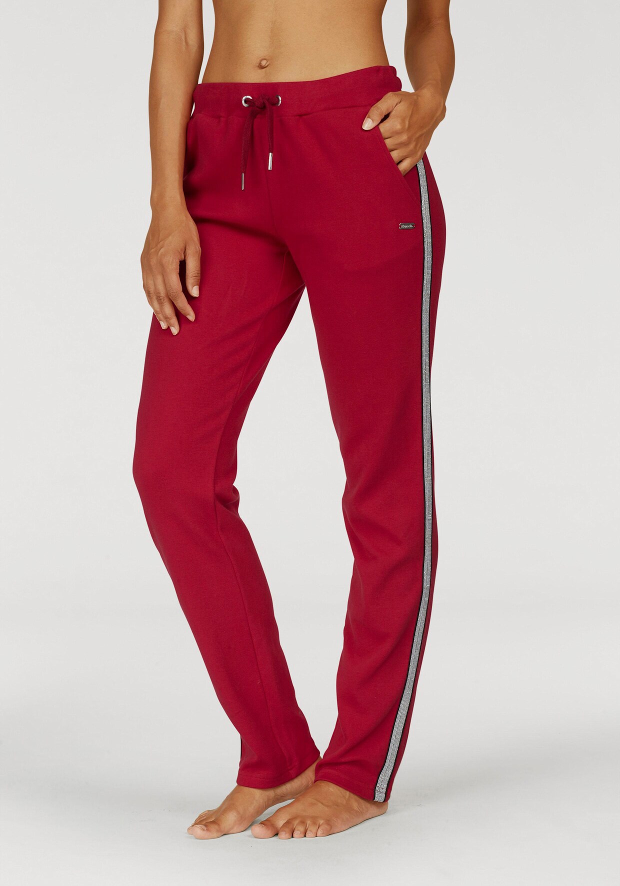 Bench. Homewear-broek - wijnrood