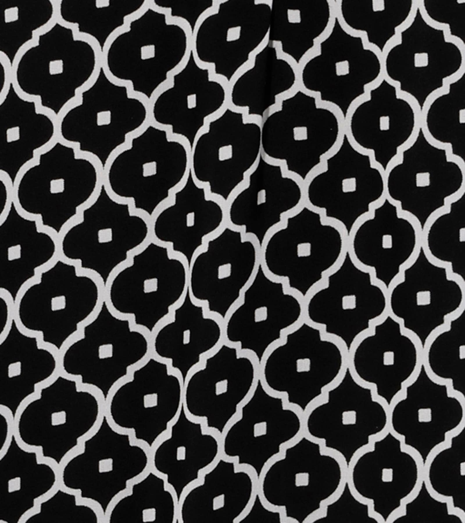 Aniston PLUS Blusenkleid - schwarz-weiß