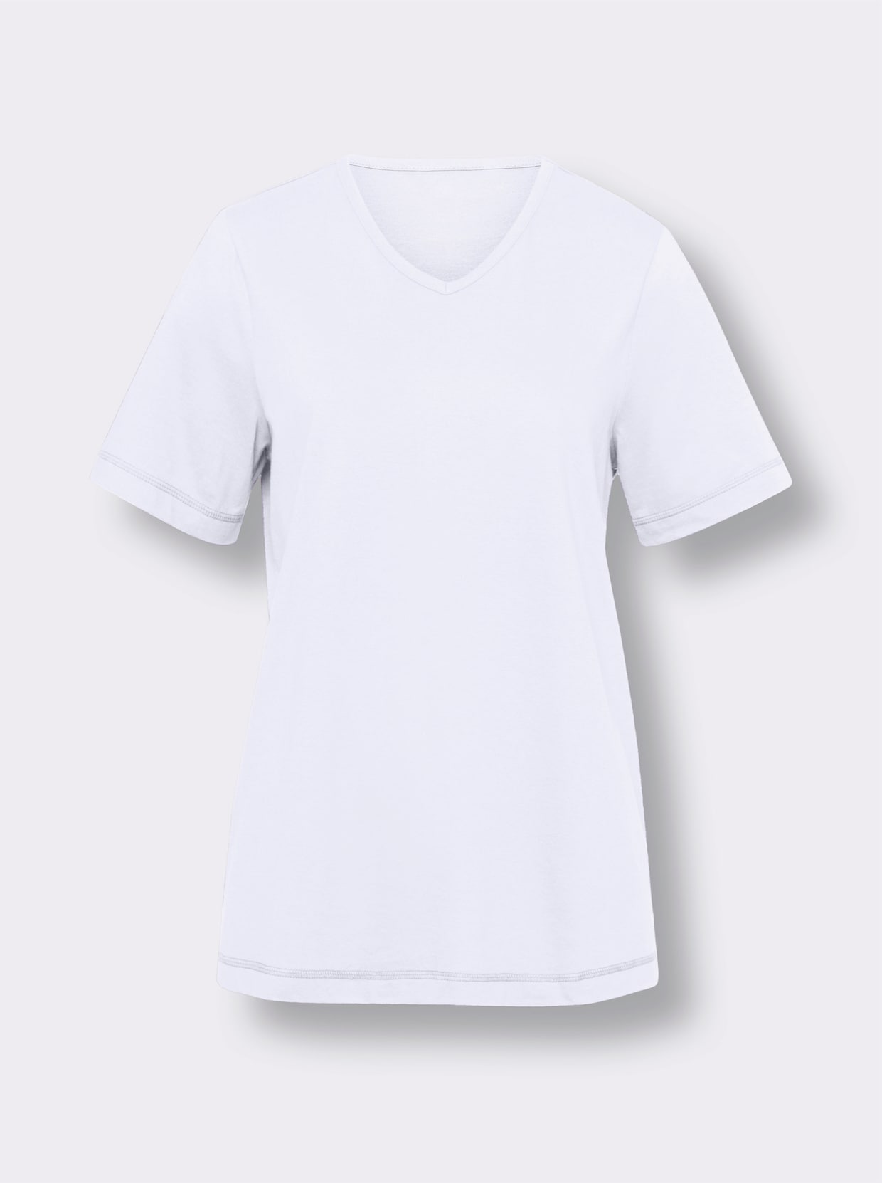 Kurzarmshirt - weiß