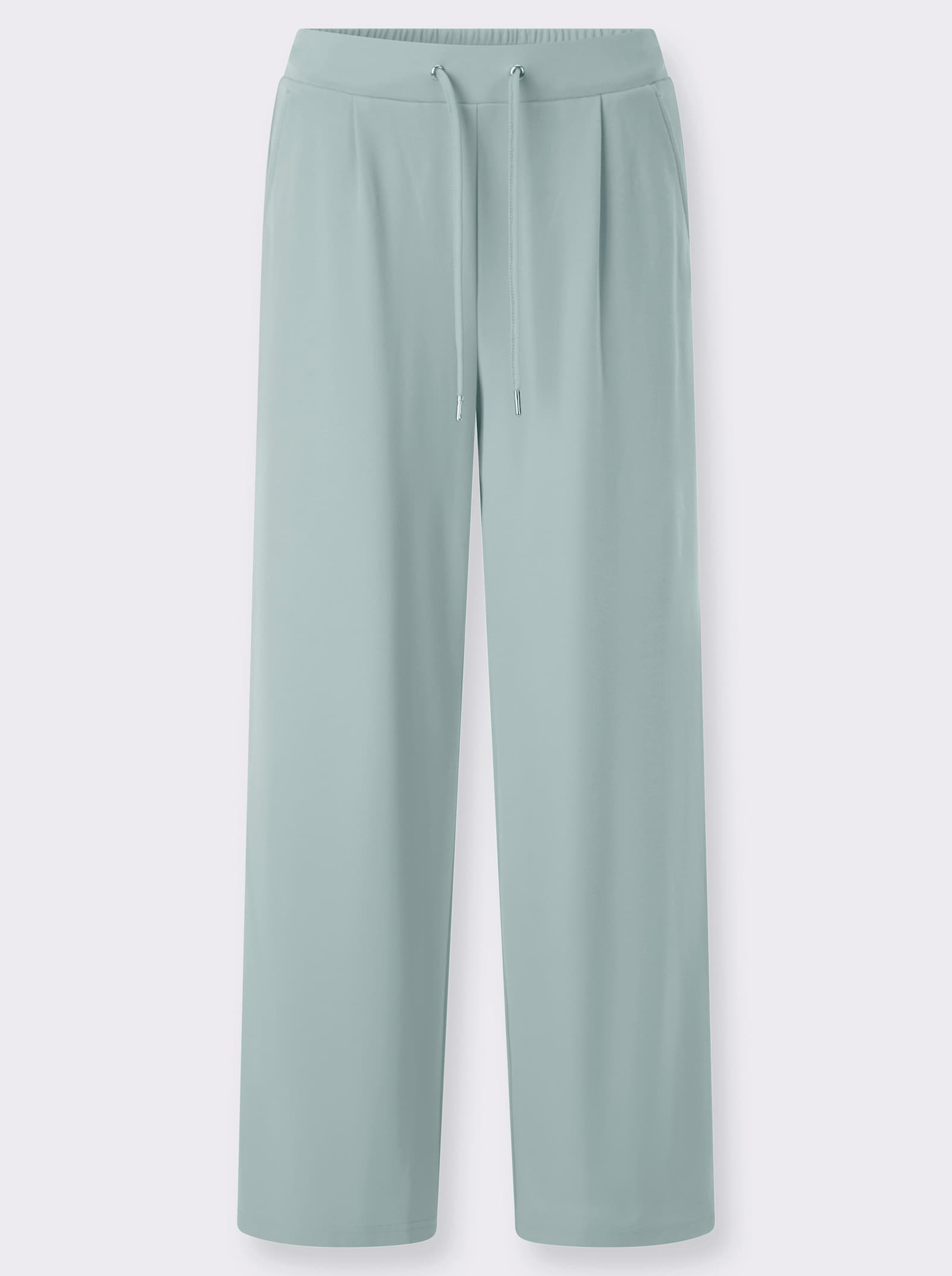 Jerseyhose in Culotte-Form - kalkmint
