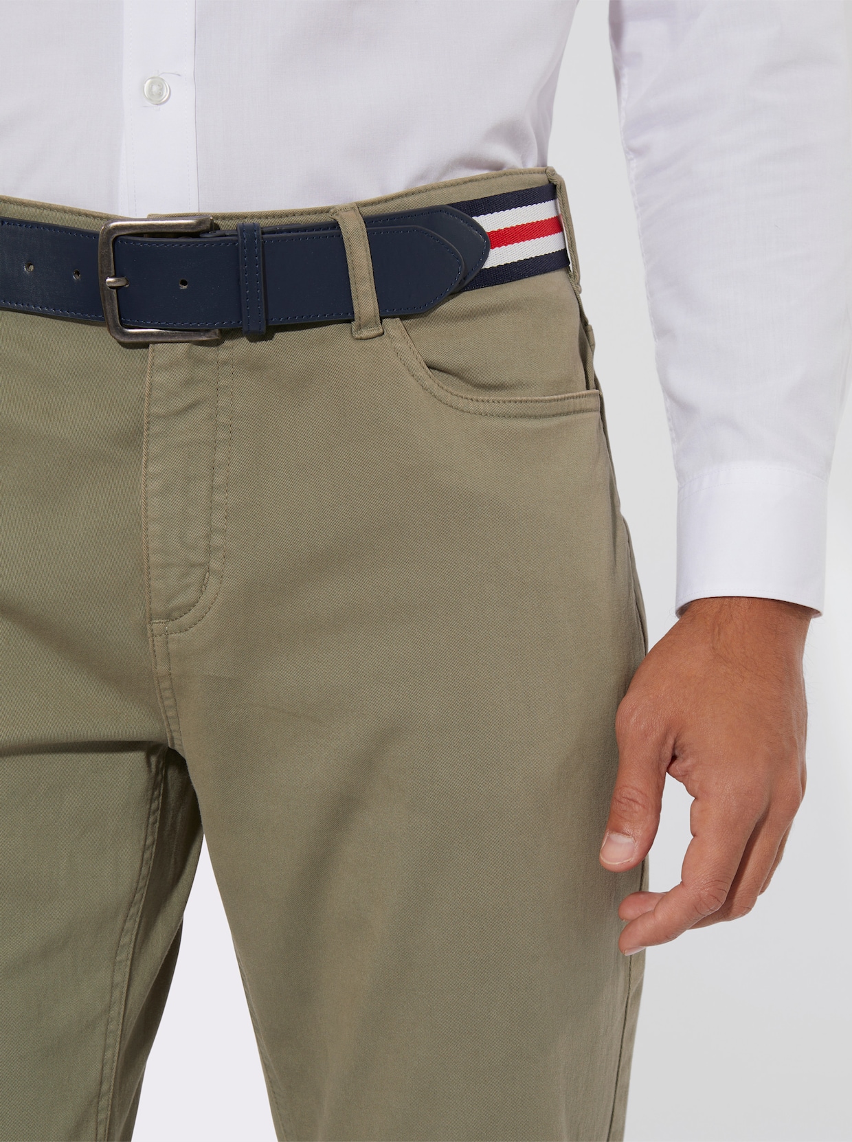 5-Pocket-Jeans - khaki