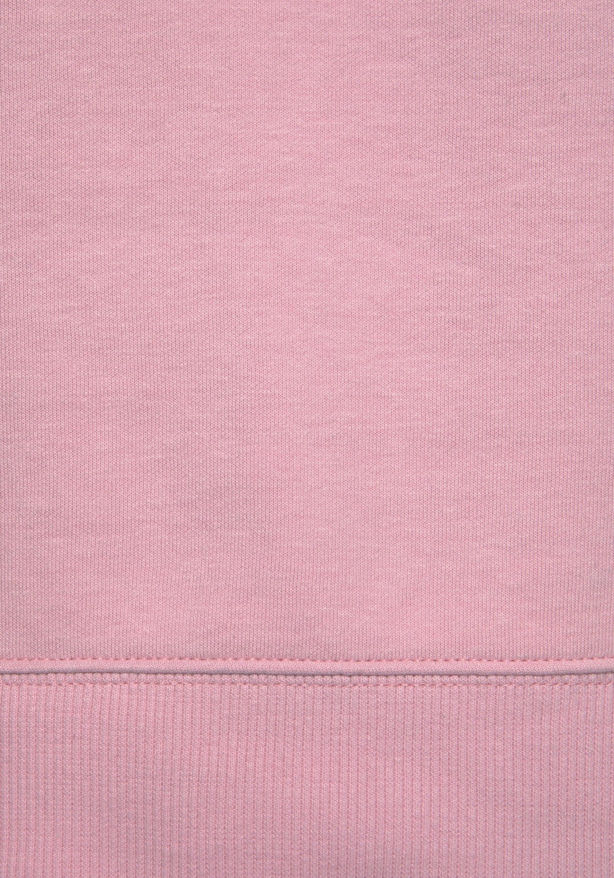Sweatkleid - rosa-schwarz