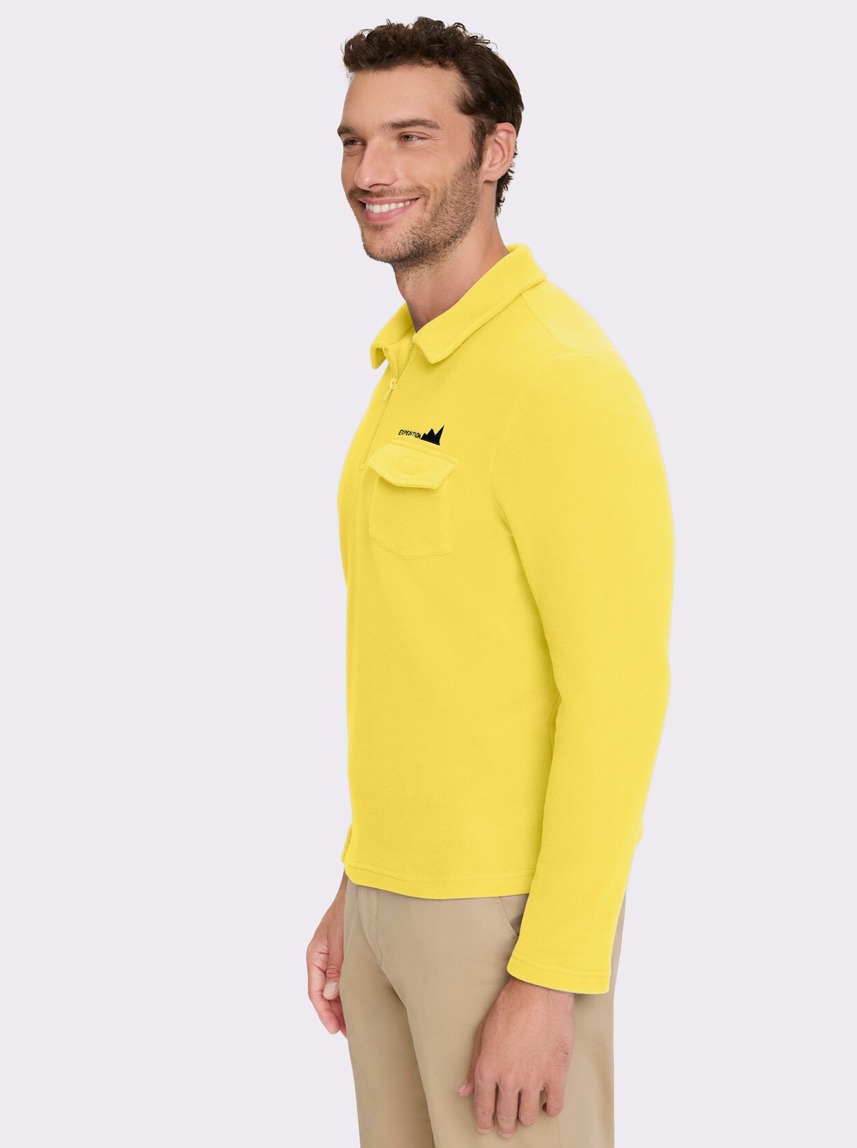 Catamaran Fleeceshirt - limone