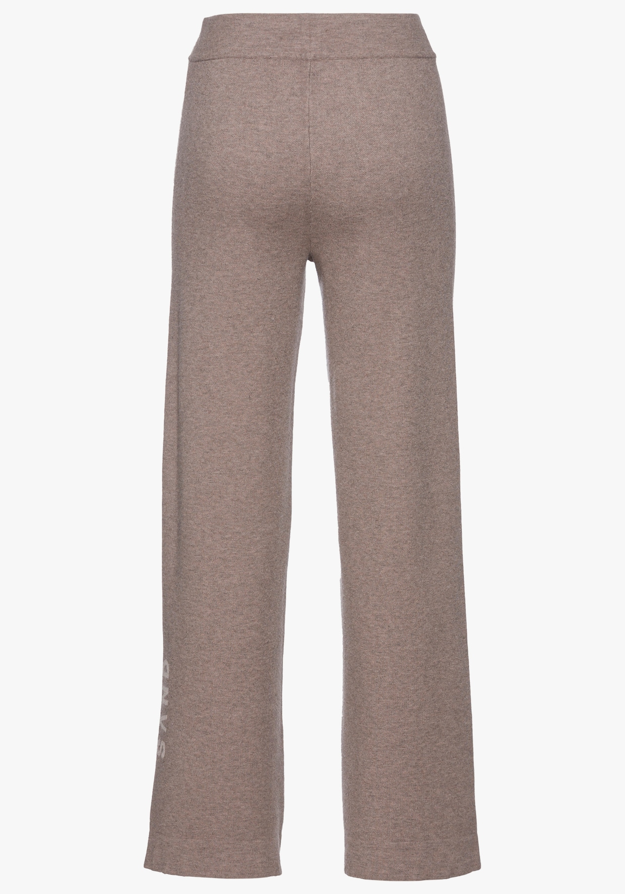 Elbsand Pantalon en tricot - taupe